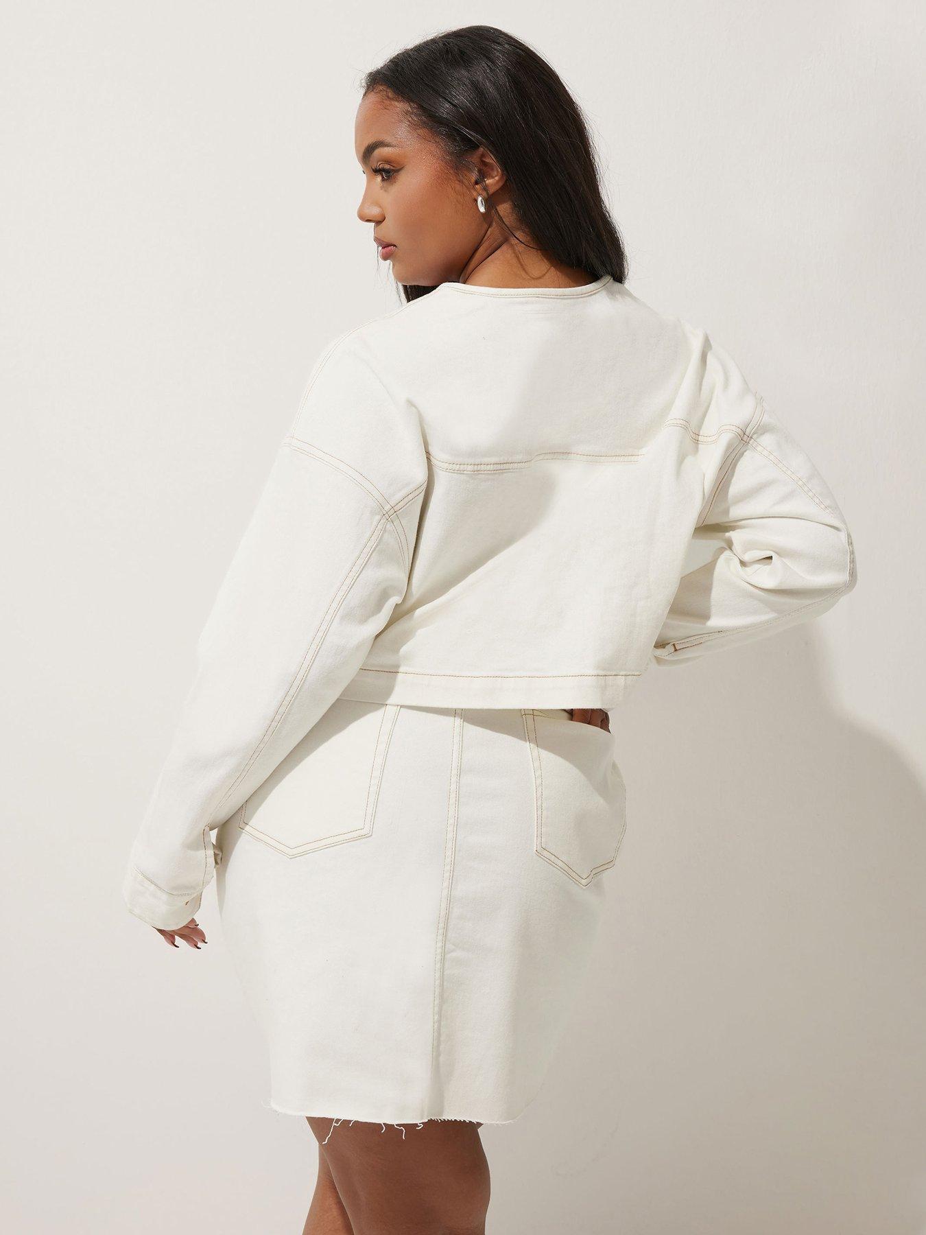  image of yours-curve-collarless-jacket