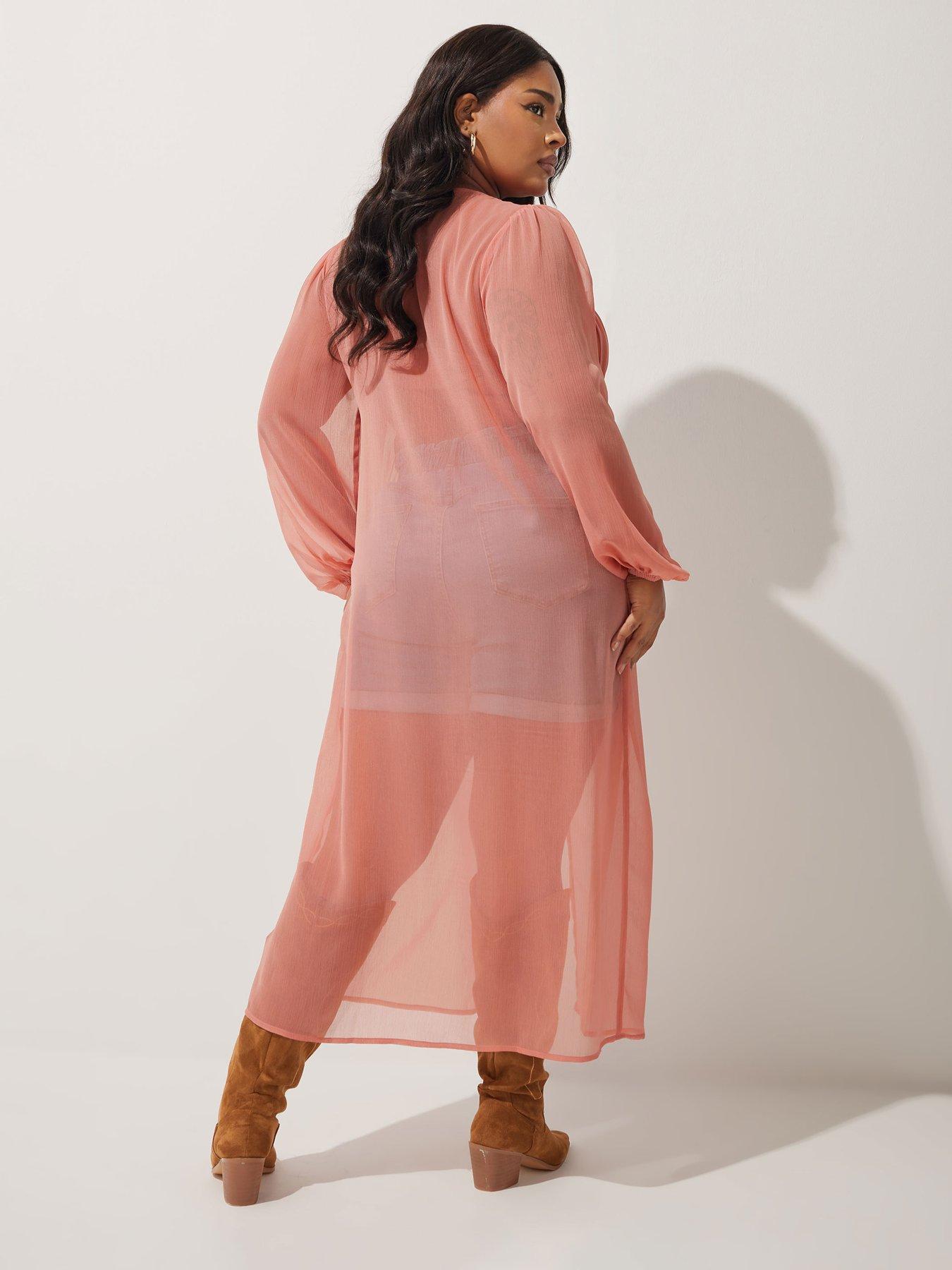  image of yours-curve-boho-cover-up-orange
