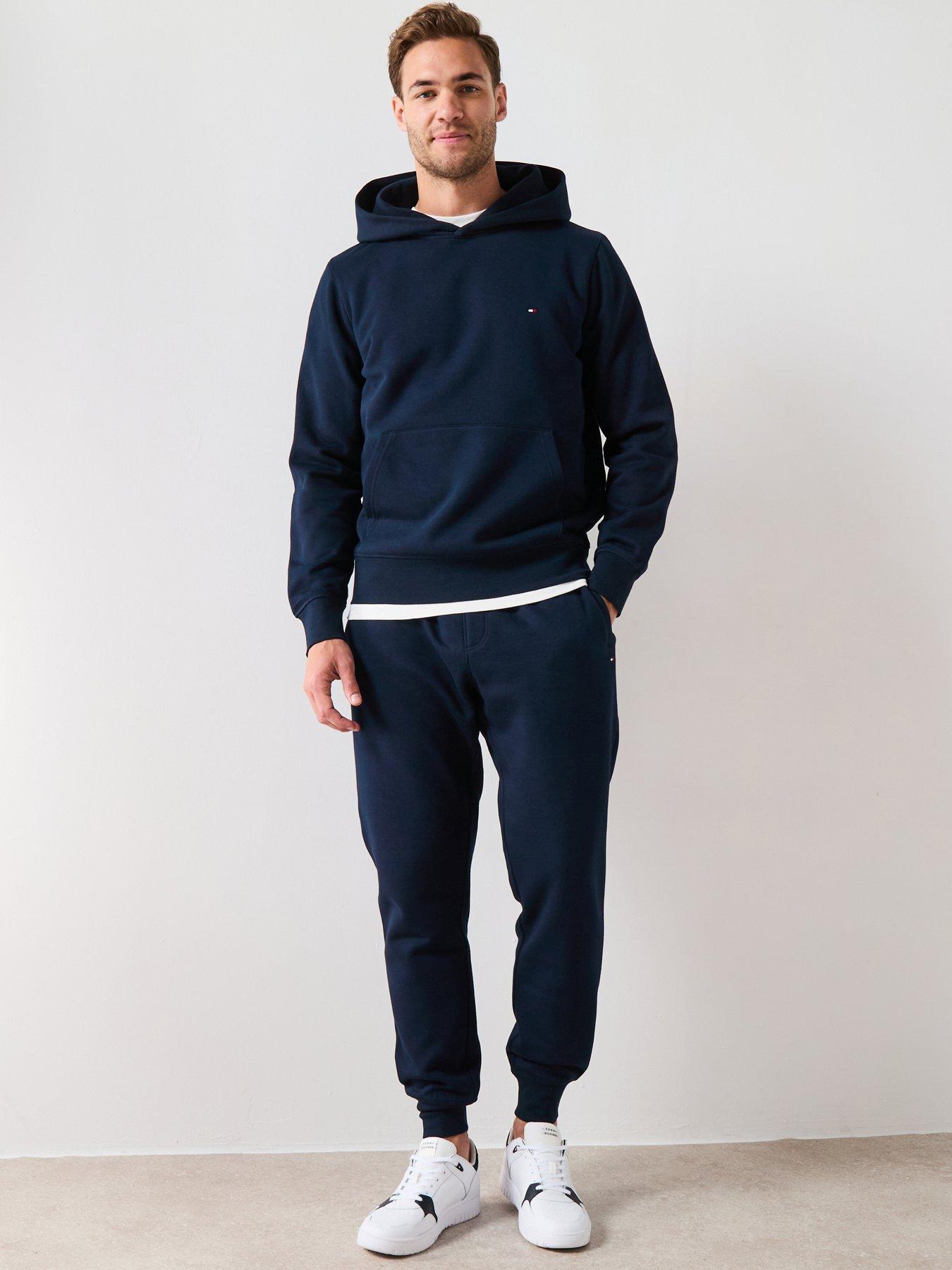 Tommy Hilfiger Flag Logo Tracksuit - Navy