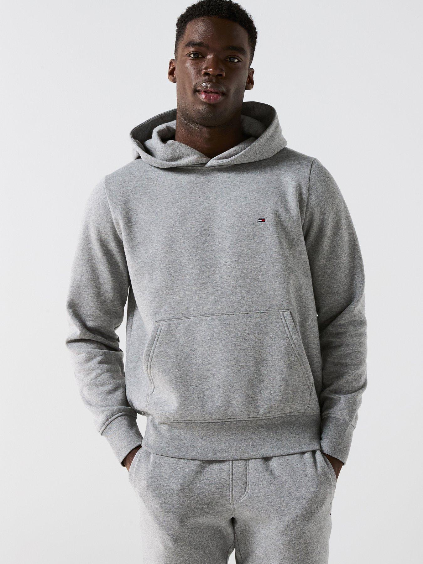 Image 4 of 6 of Tommy Hilfiger Flag Logo Tracksuit - Grey
