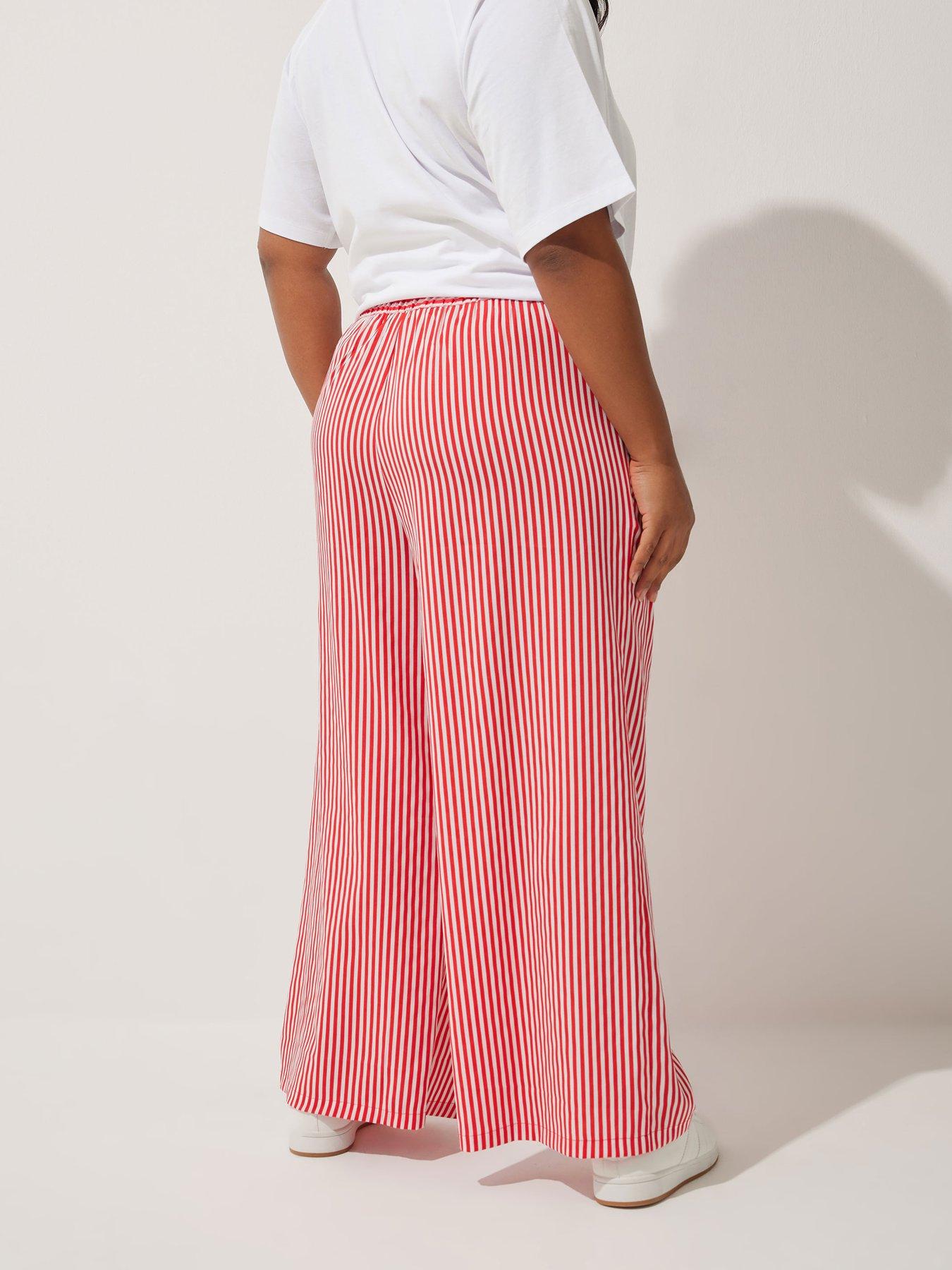  image of yours-curve-boxer-detail-stripe-trouser