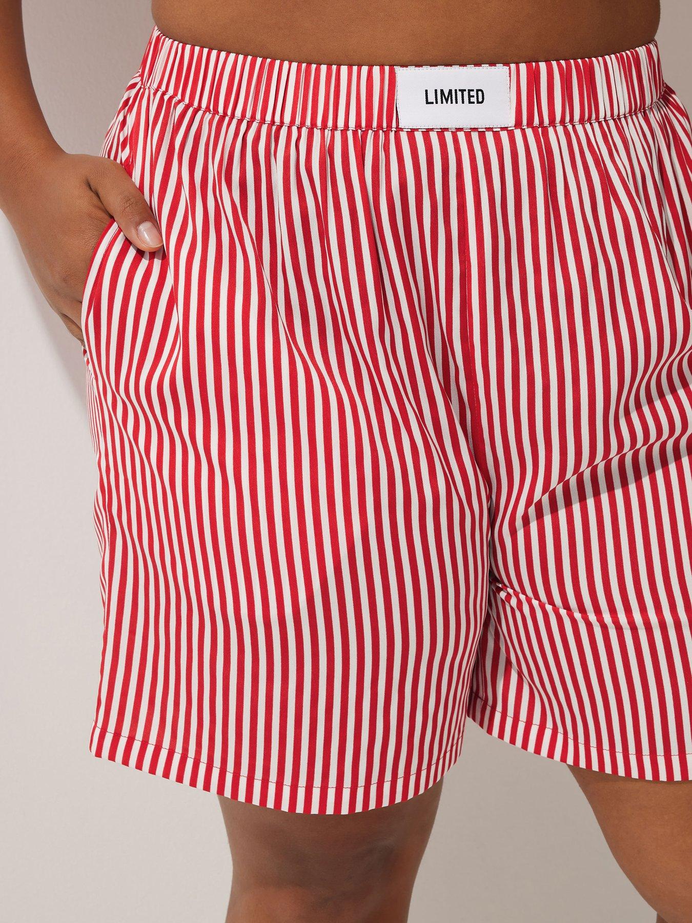  image of yours-curve-boxer-detail-stripe-trouser