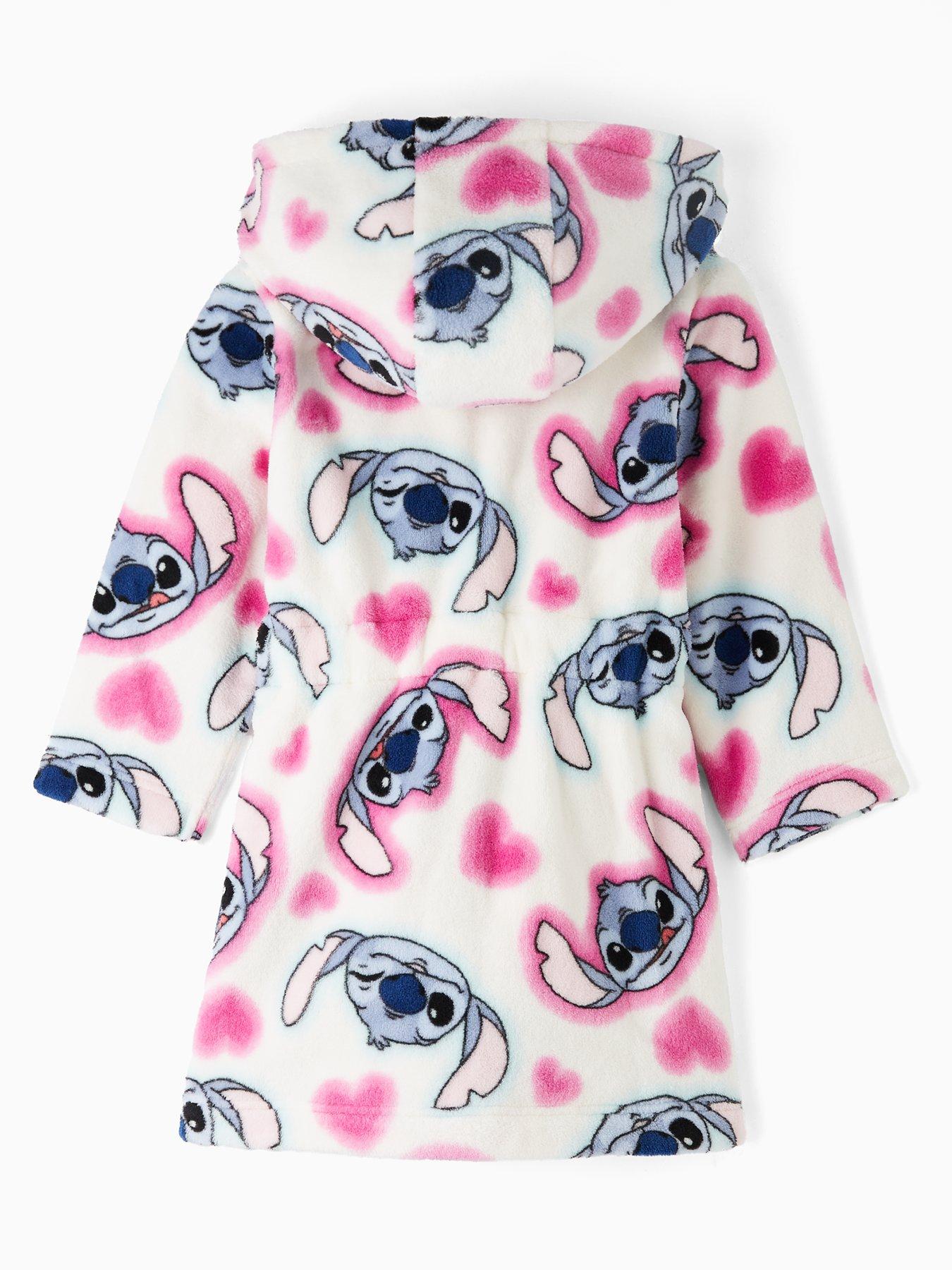  image of disney-lilo-stitch-disney-lilo-amp-stitch-heart-dressing-gown-multi
