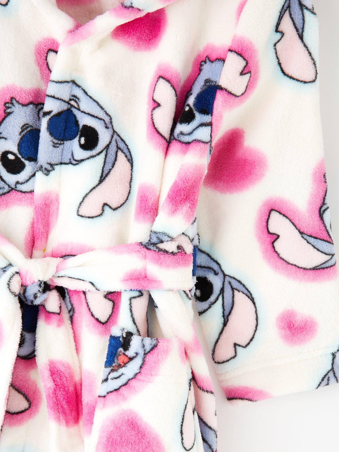  image of disney-lilo-stitch-disney-lilo-amp-stitch-heart-dressing-gown-multi