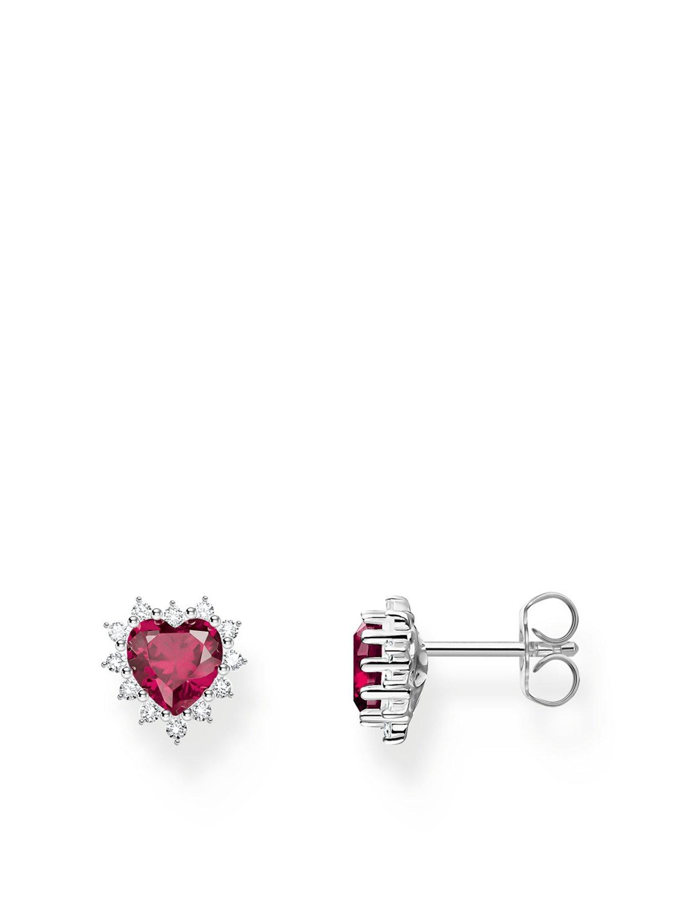 Image 1 of 2 of Thomas Sabo Heart Earrings