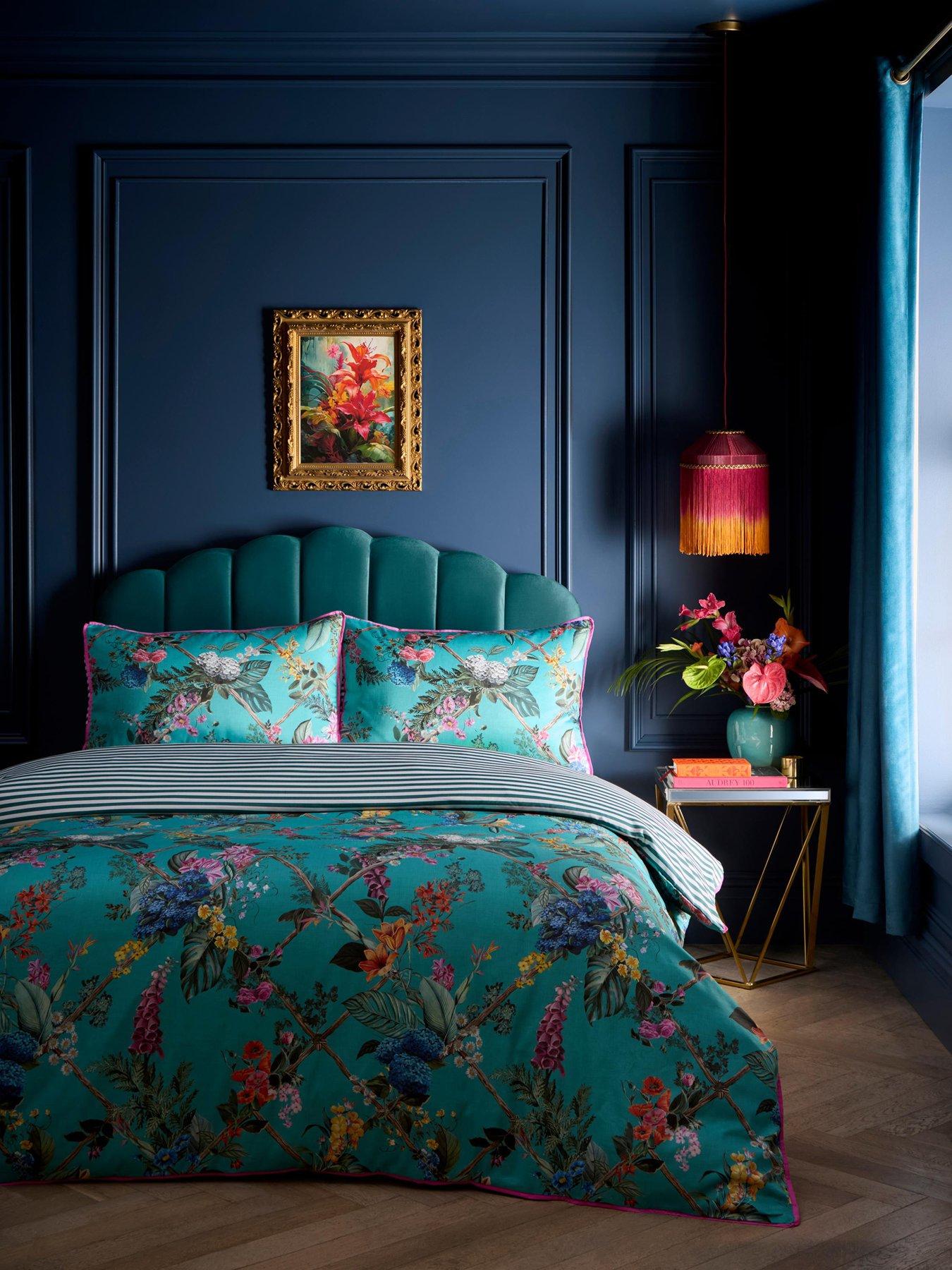 Laurence Llewelyn-Bowen Cotswold 100% Cotton Fantasia Duvet Set