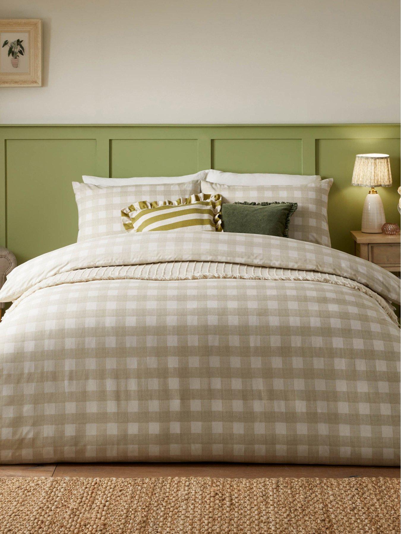 undefined Hartsford Check Duvet Set- Double