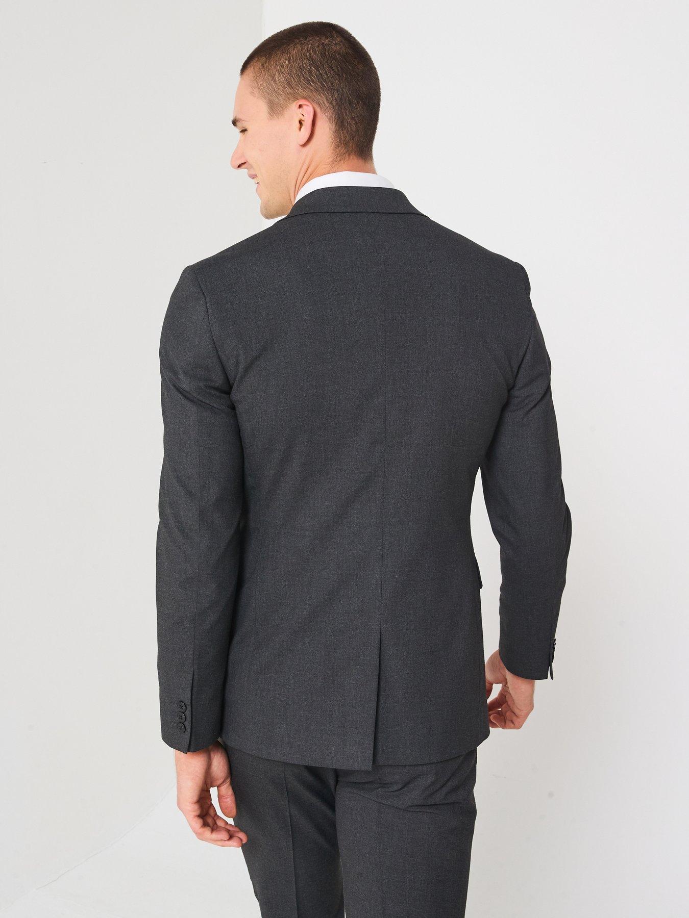 Image 2 of 6 of Very Man Slim Fit Suit Jacket - Charcoal