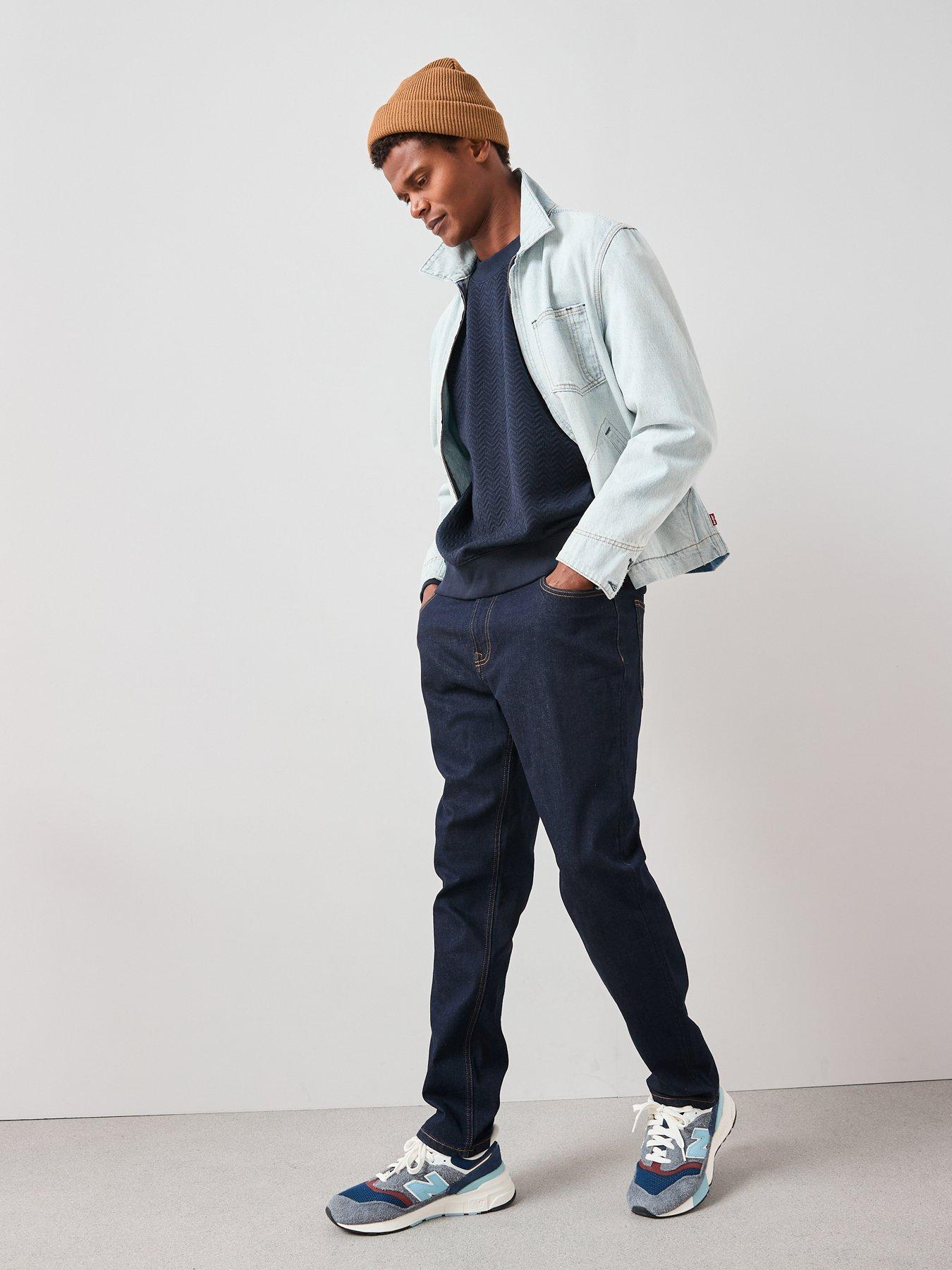 Image 3 of 6 of Very Man Slim Jeans With Stretch - Indigo