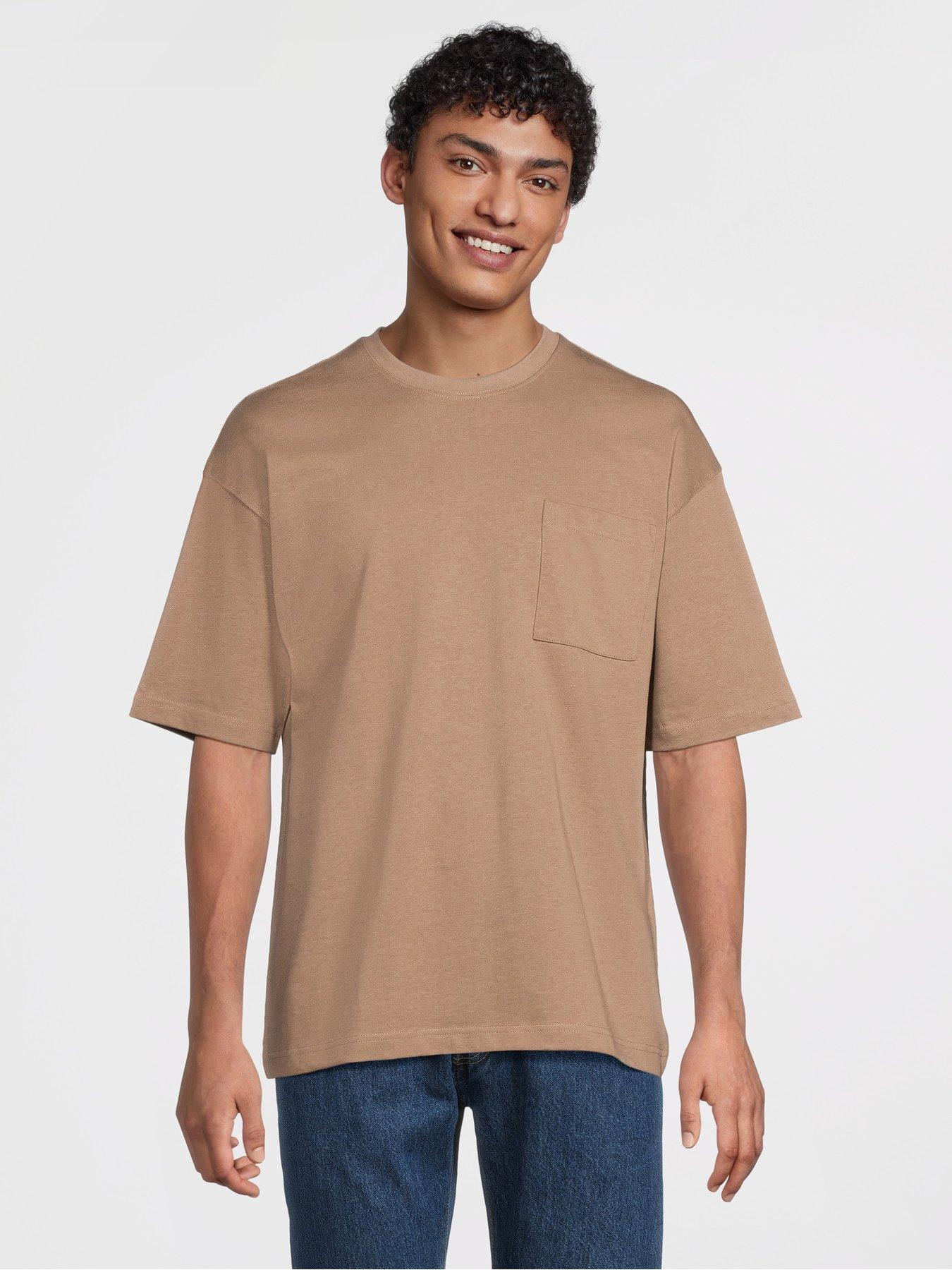 Image 2 of 7 of Very Man 2 Pack Heavyweight Relaxed Fit T-Shirt - Multi