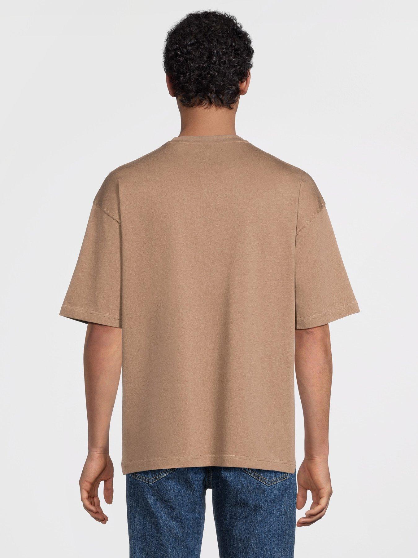 Image 3 of 7 of Very Man 2 Pack Heavyweight Relaxed Fit T-Shirt - Multi