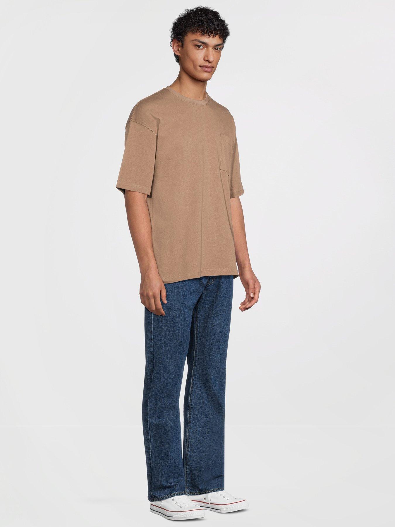 Image 5 of 7 of Very Man 2 Pack Heavyweight Relaxed Fit T-Shirt - Multi