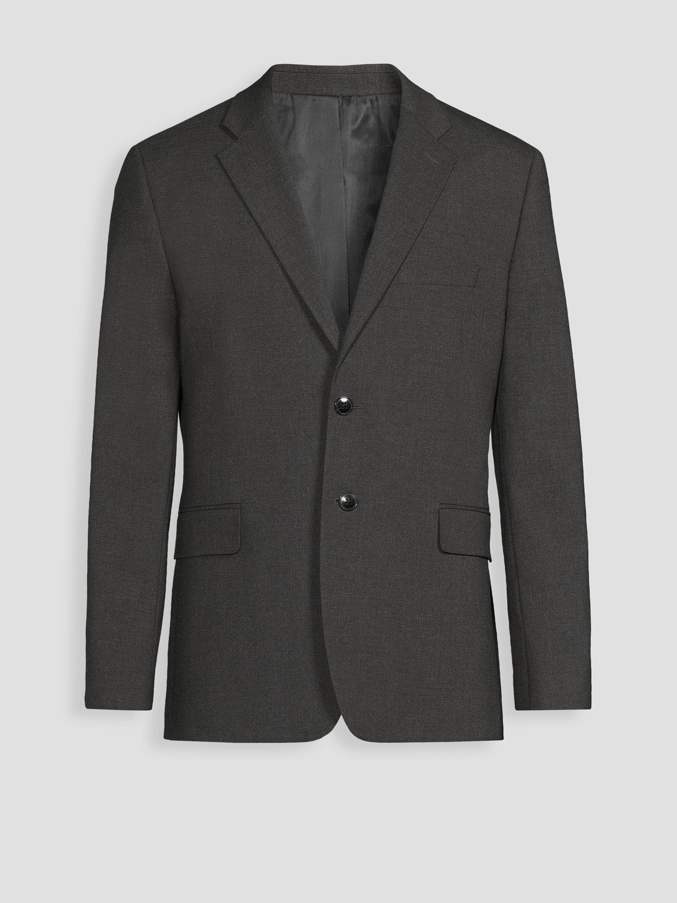 Image 6 of 6 of The Very Collection Regular Fit Suit Jacket - Charcoal
