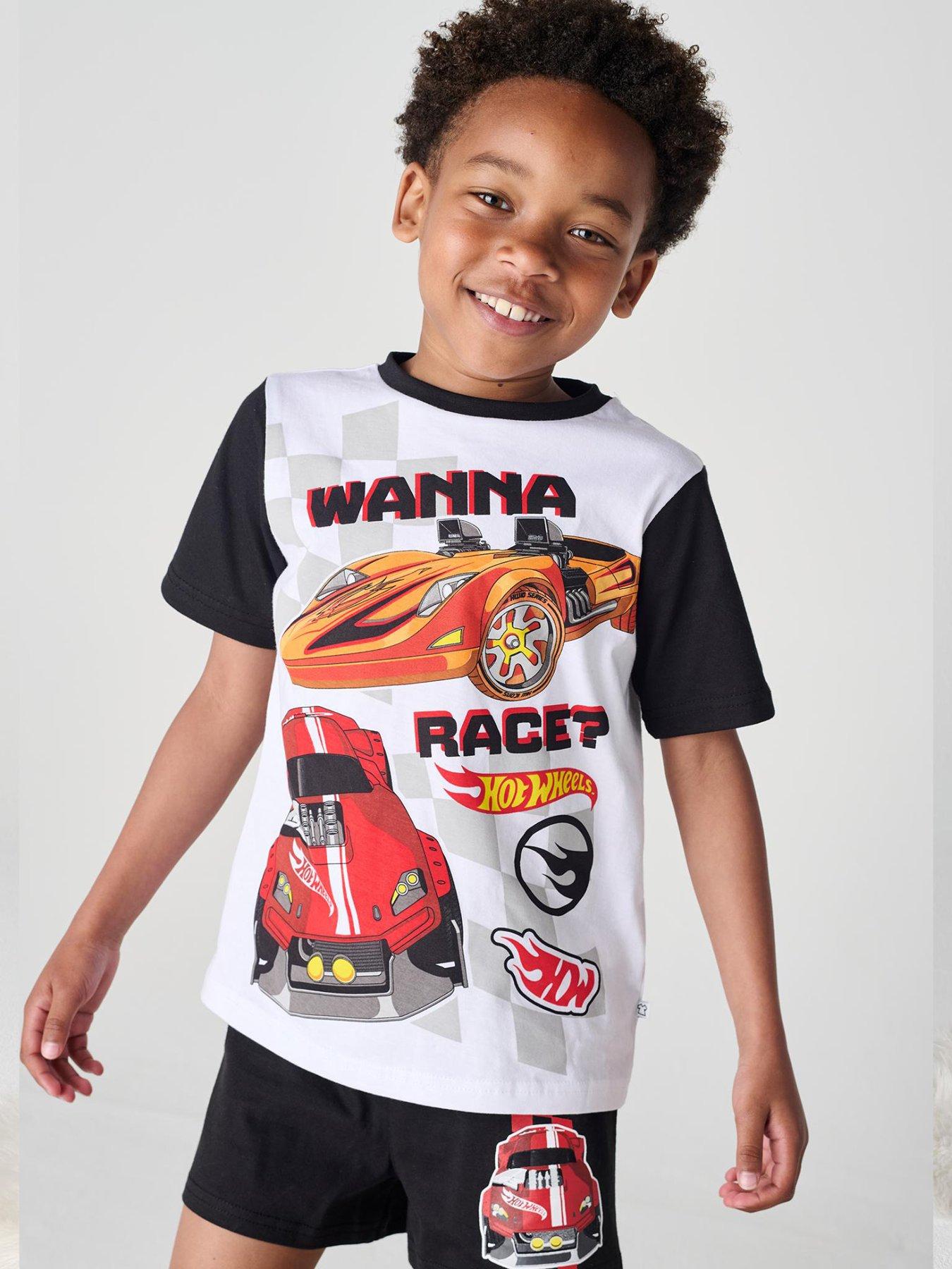 brand-threads-hot-wheels-boys-short-pyjama-set-multi