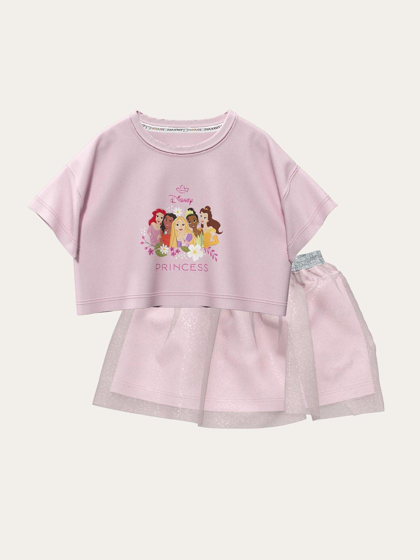 Image 4 of 5 of Brand Threads Disney Princess Daywear Set - Multi