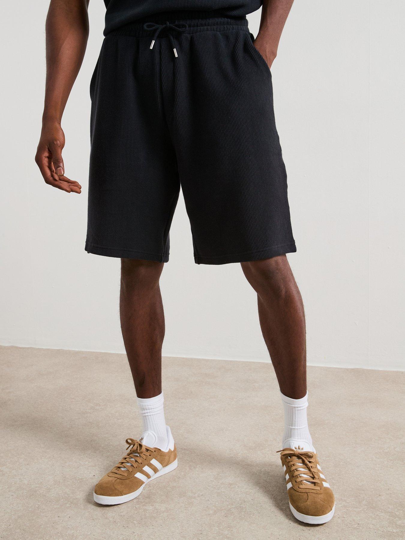 undefined Heavyweight Ribbed Short - Black