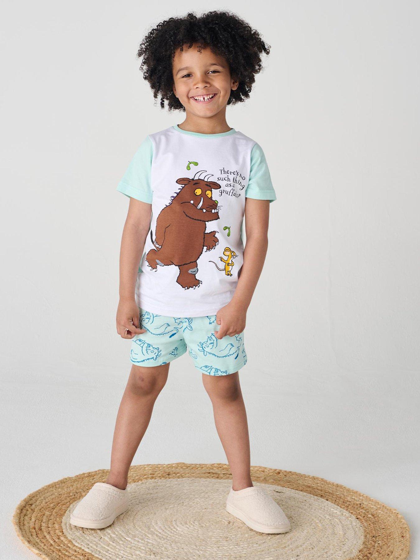 brand-threads-gruffalo-short-pyjama-set-multi