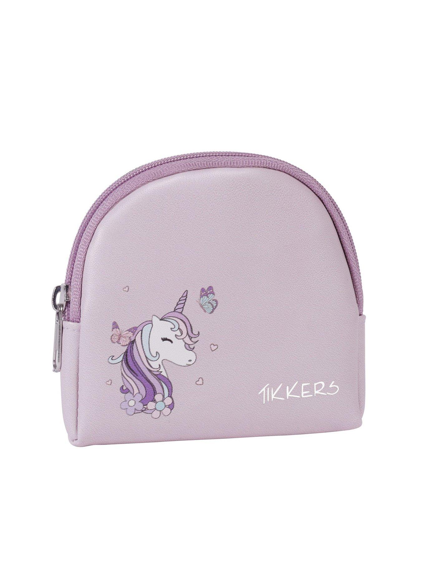 Image 6 of 7 of Tikkers Girls Purple Unicorn Watch, Bracelet and Purse Gift Set