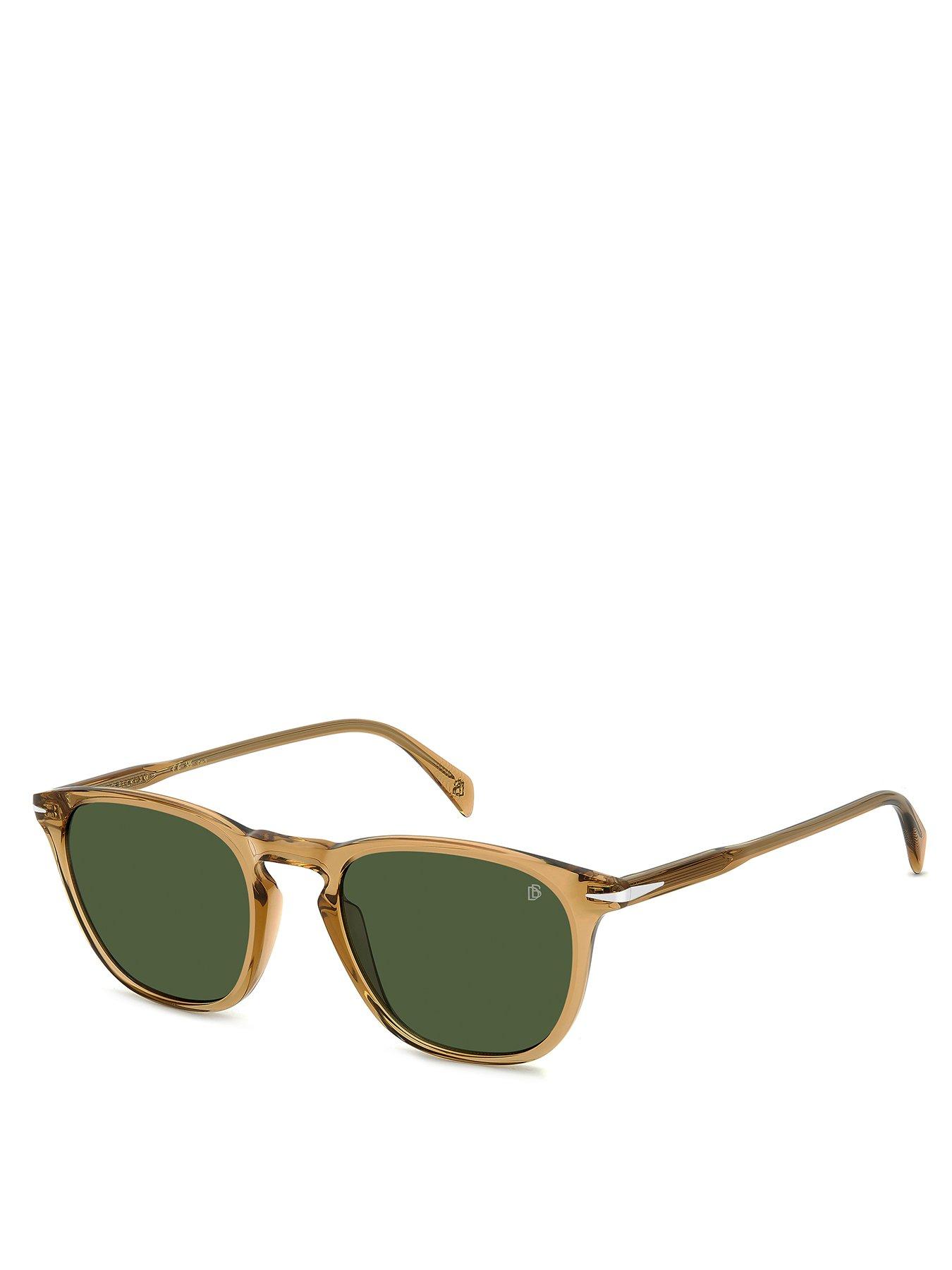 undefined Green Rectangular Sunglasses