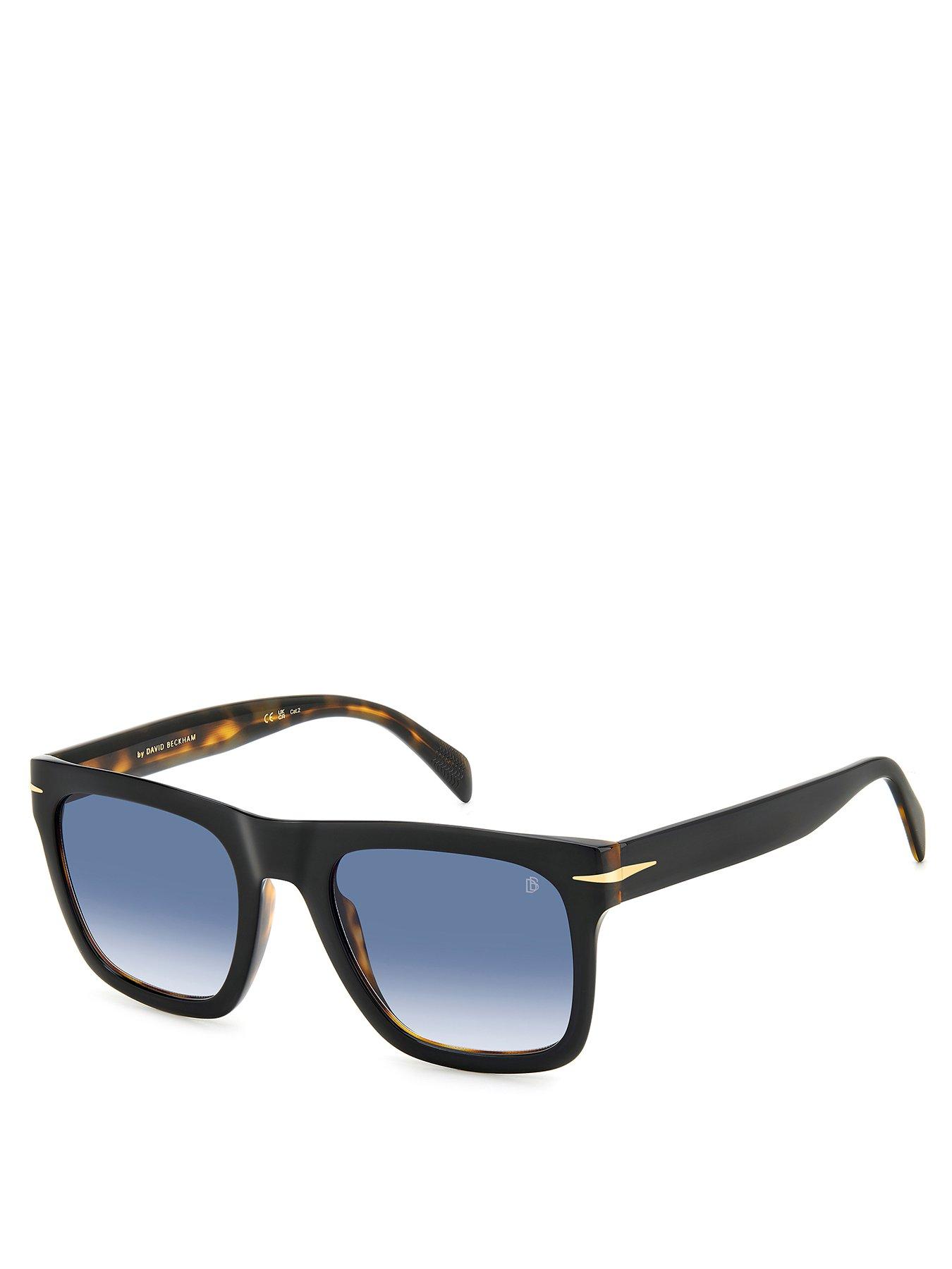 undefined Dk Blue Sf Rectangular Sunglasses