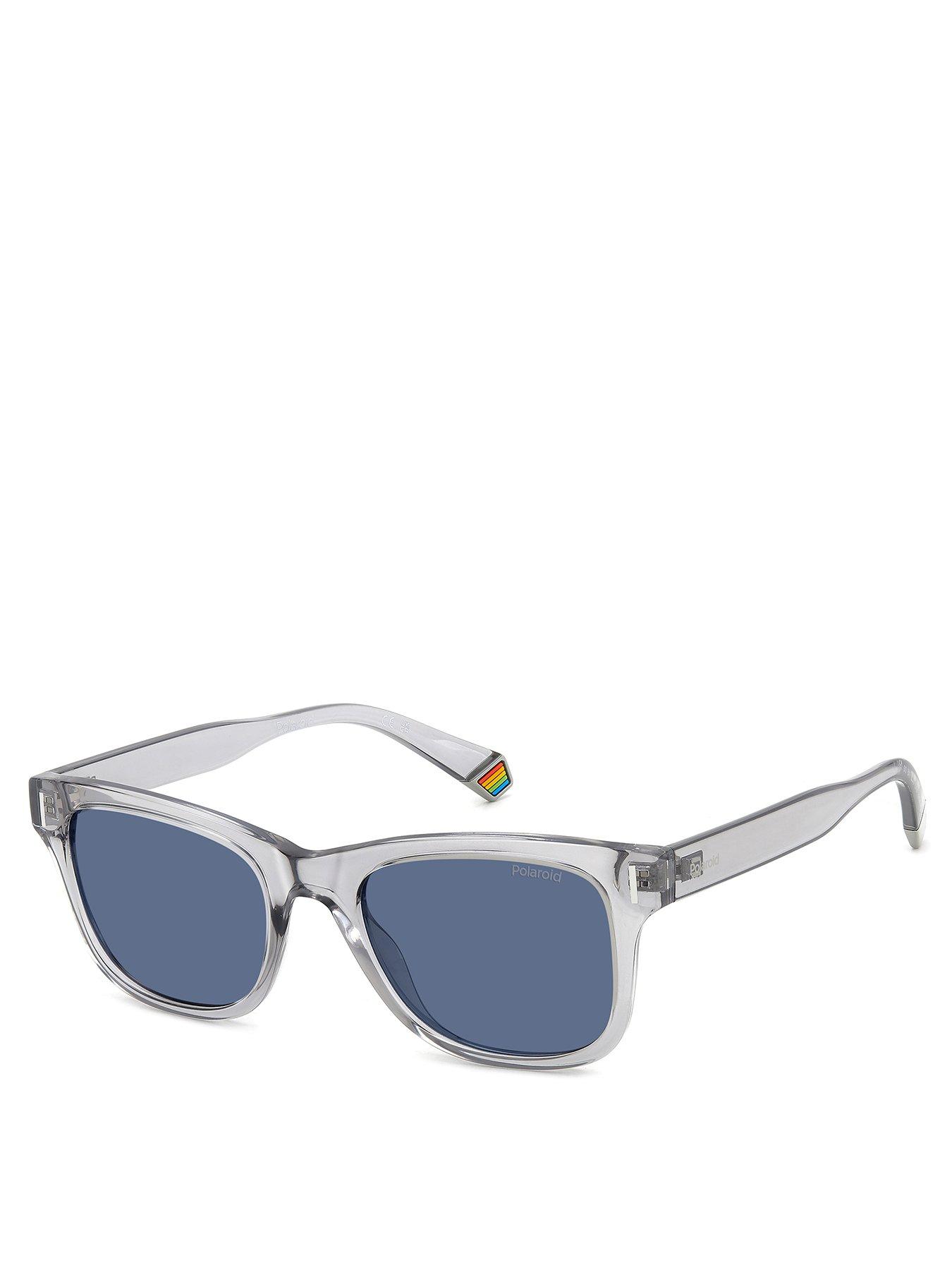 polaroid-poloroid-blue-pz-clear-rim-rectangular-sunglasses