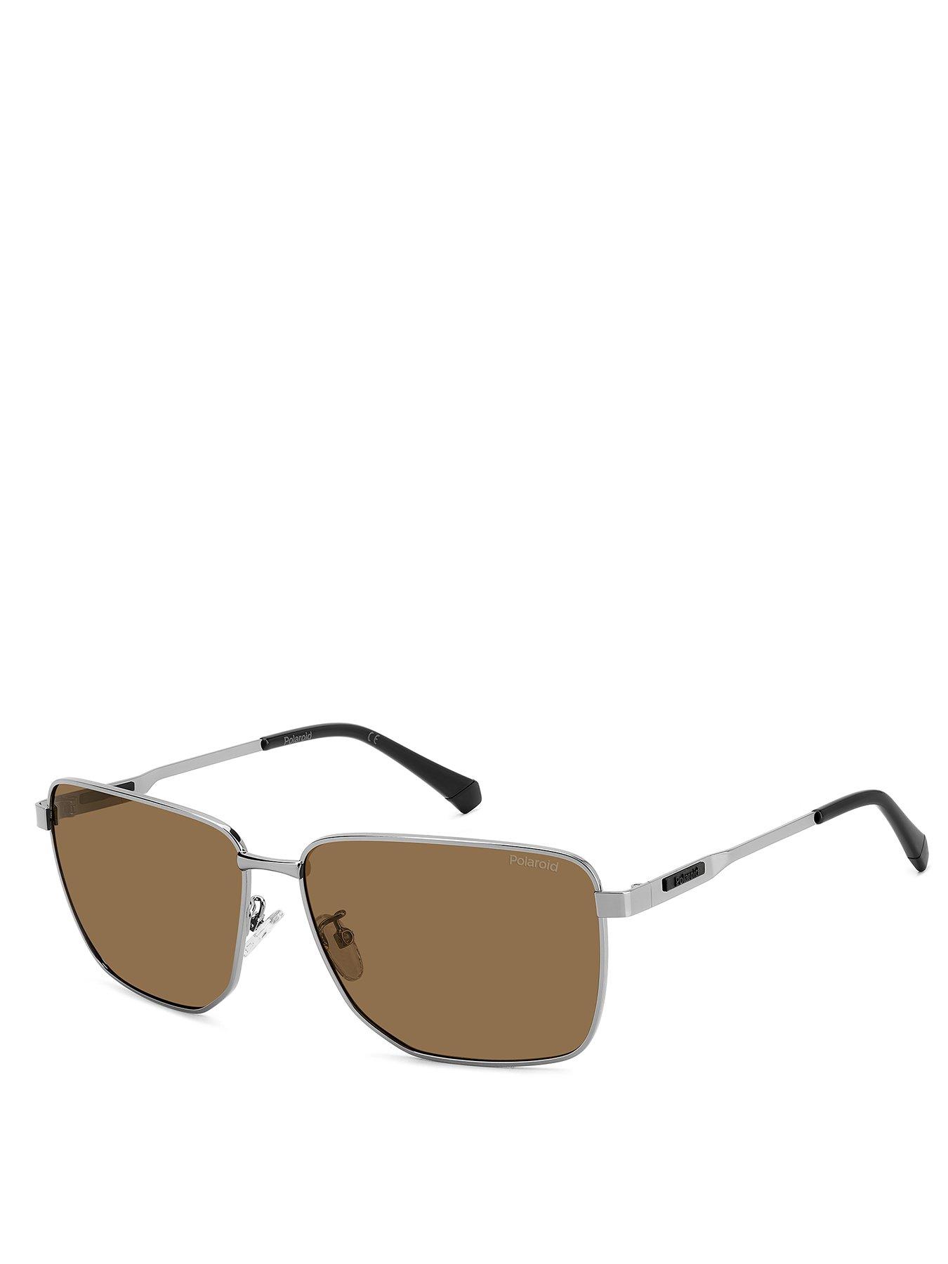 undefined Poloroidbronze Sp Rectangular Sunglasses
