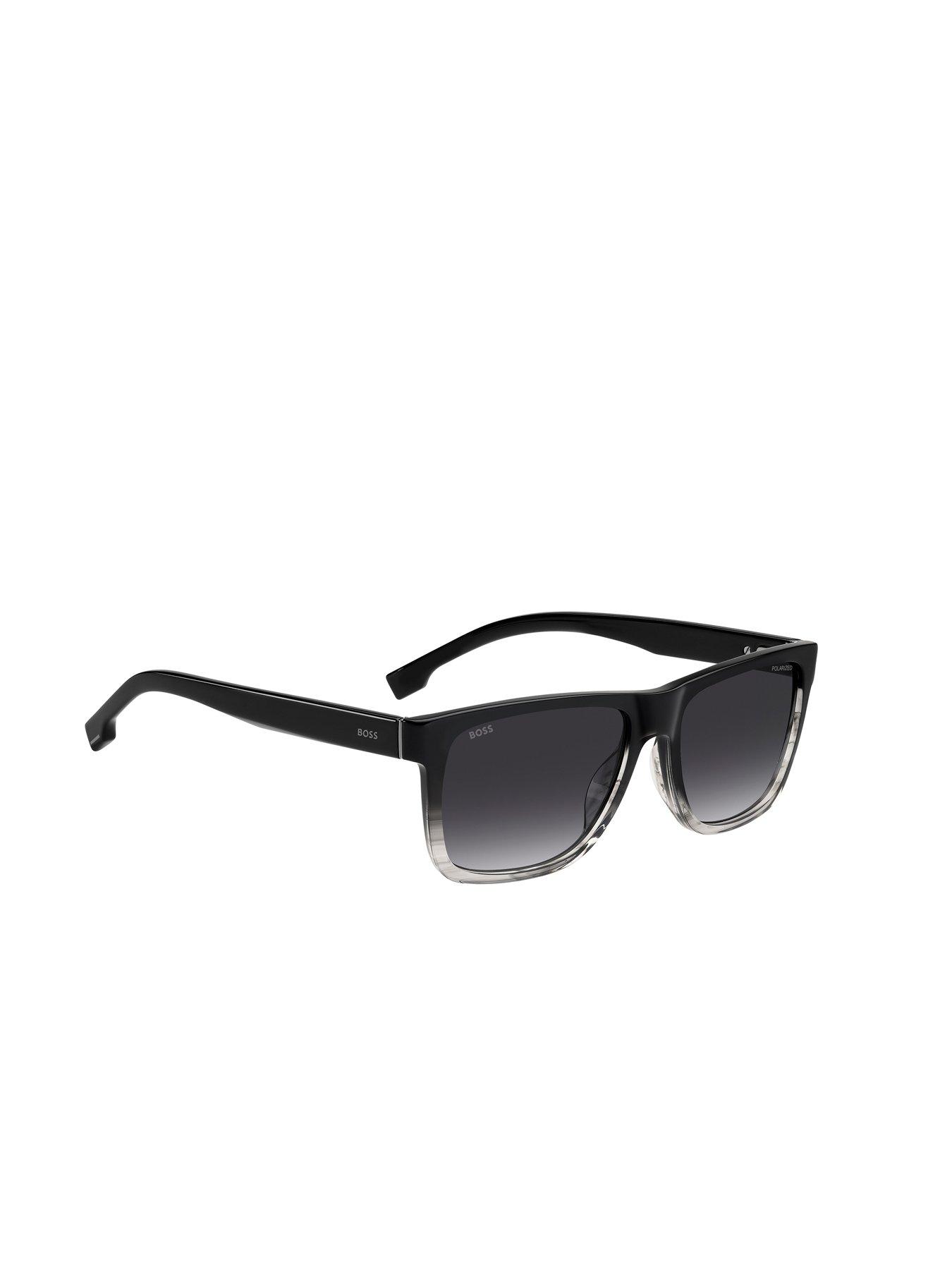 back image of boss-hugo-boss-grey-acetate-rectangular-sunglasses