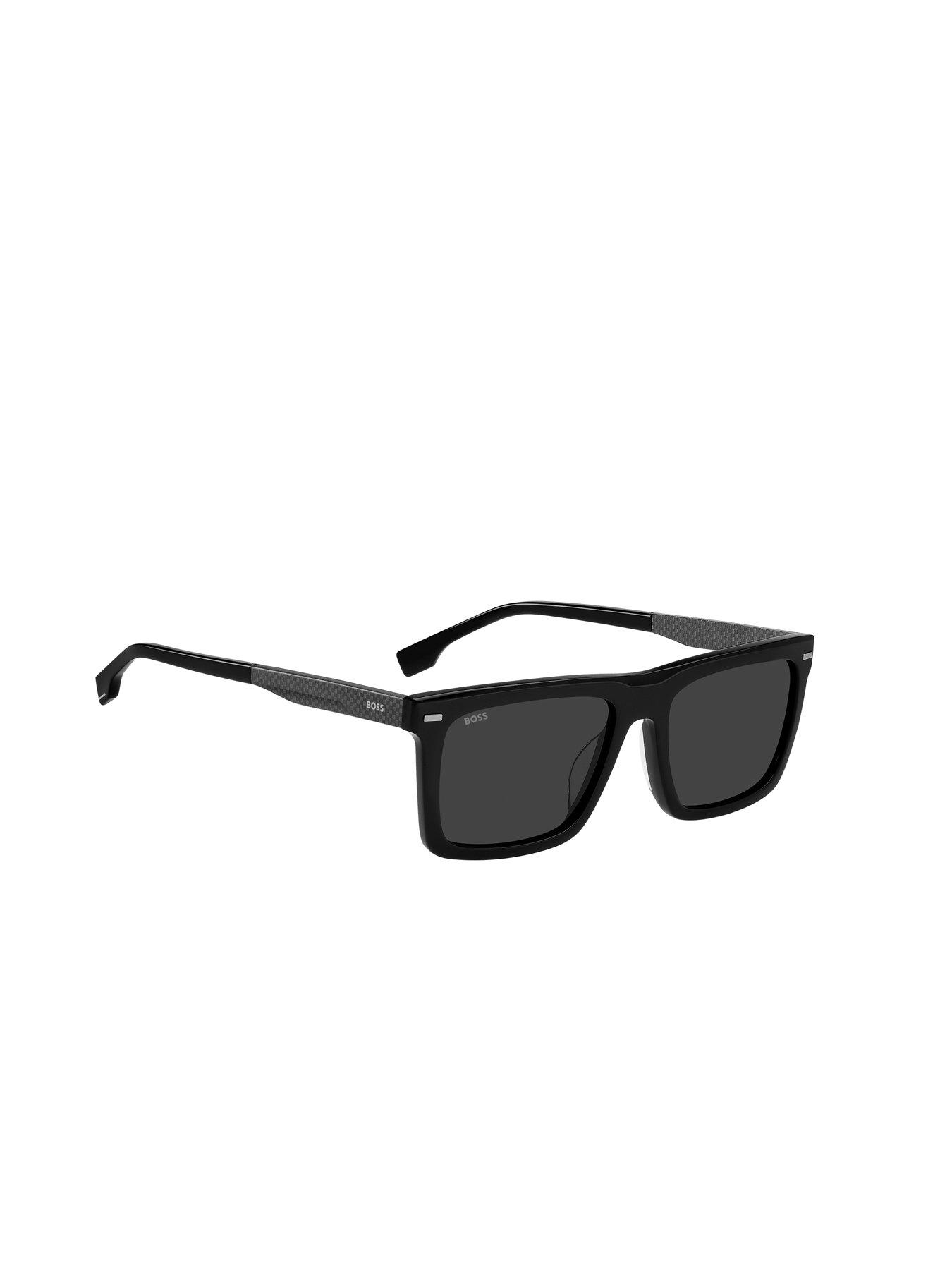  image of boss-hugo-boss-rectangular-acetate-sunglasses