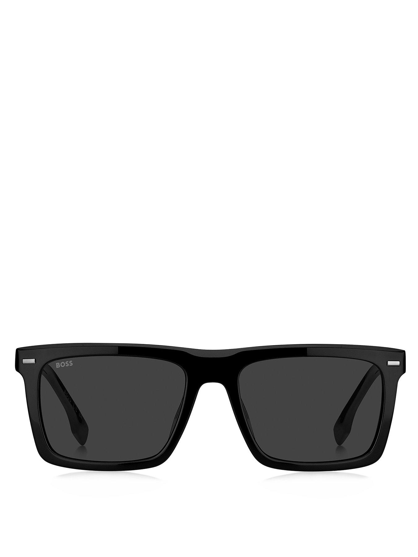 image of boss-hugo-boss-rectangular-acetate-sunglasses