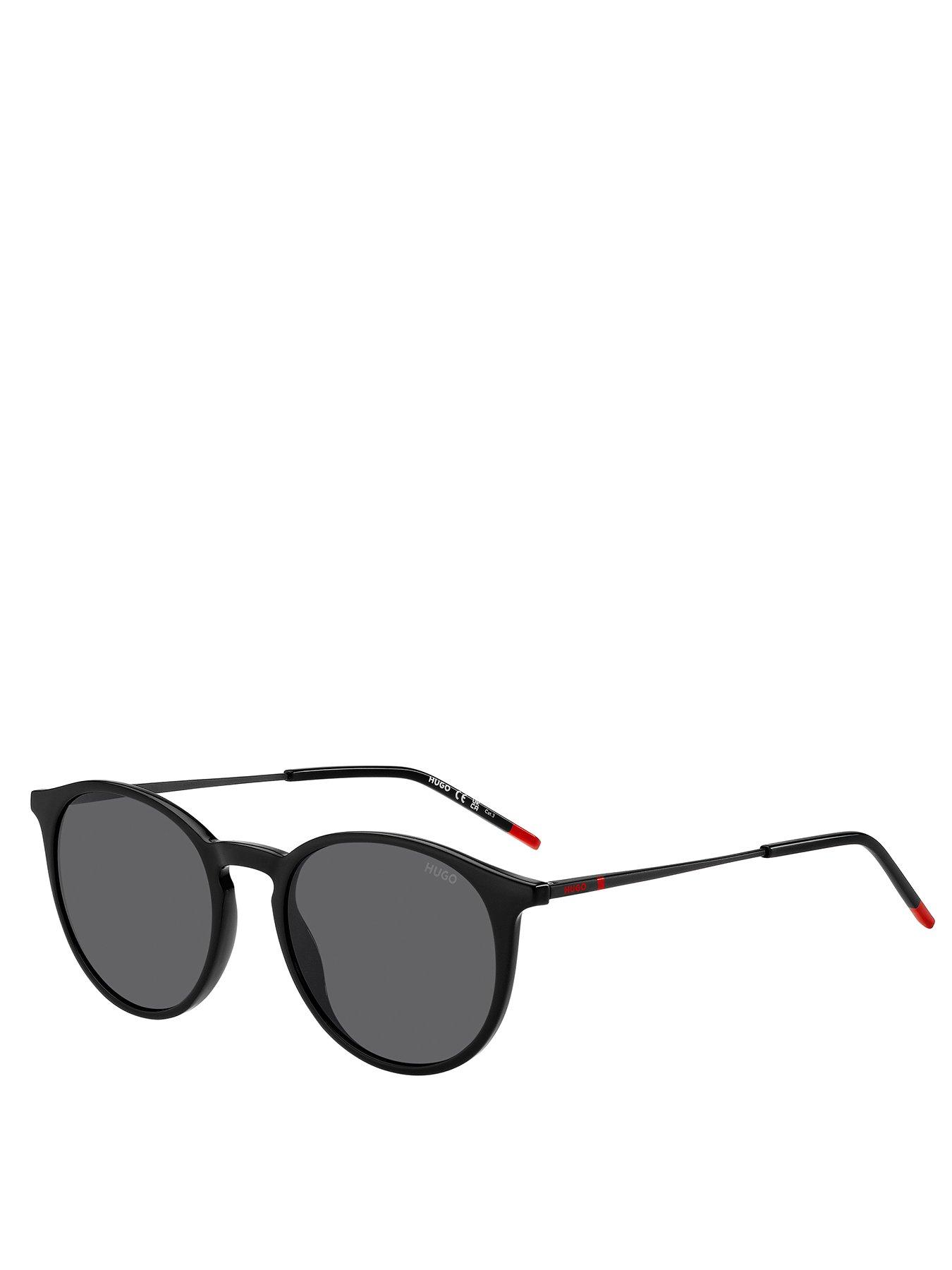 hugo-round-logo-sunglasses