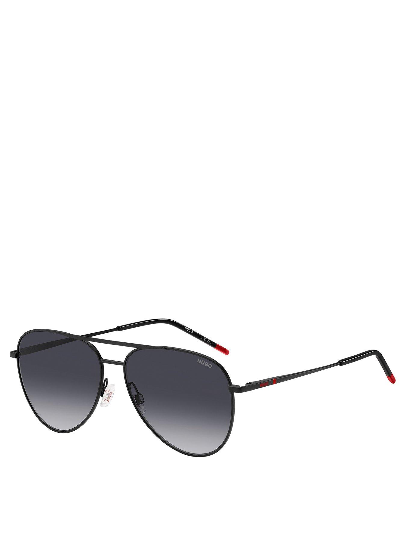 hugo-metal-pilot-sunglasses