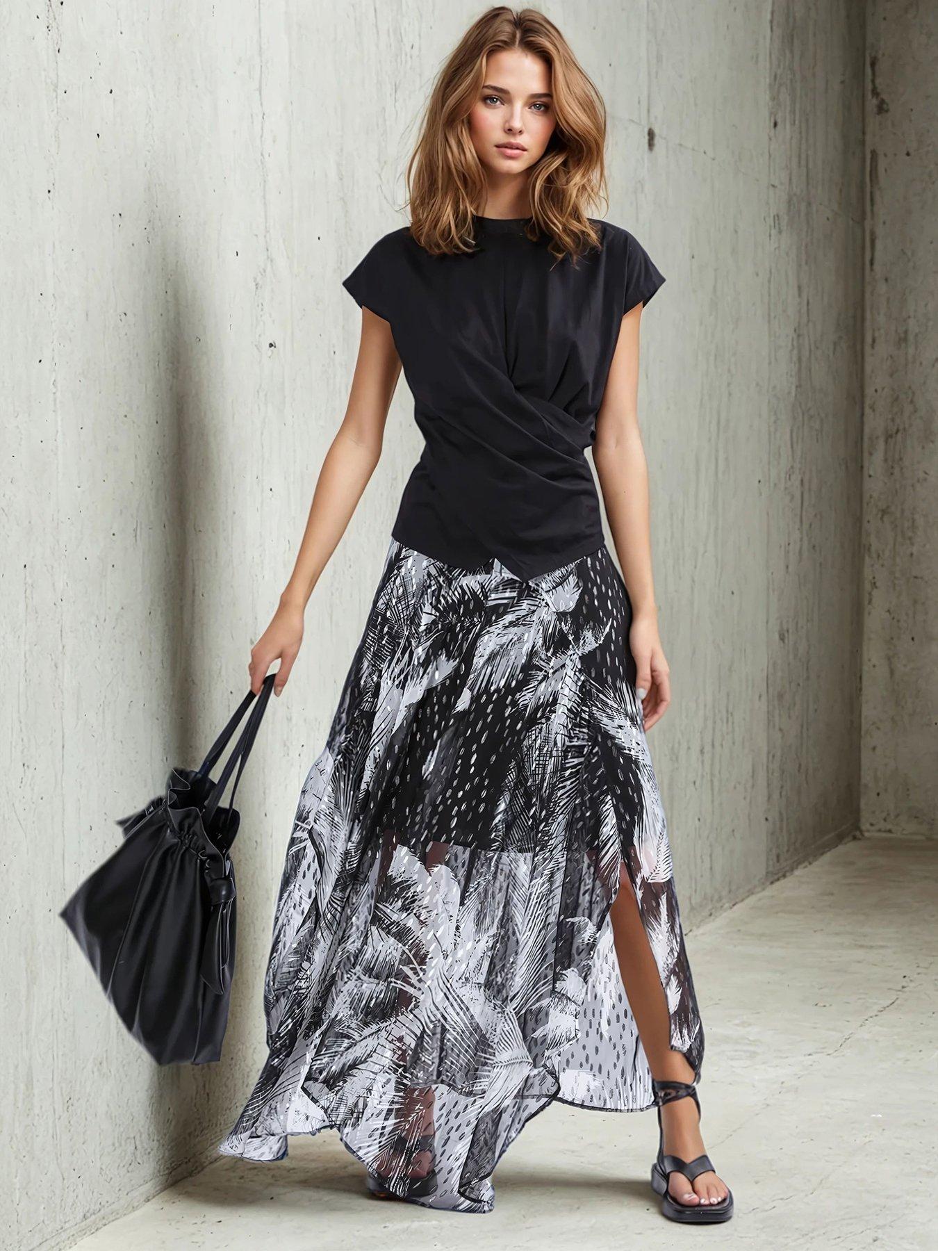 religion-tanzanite-handkerchief-maxi-skirt-black