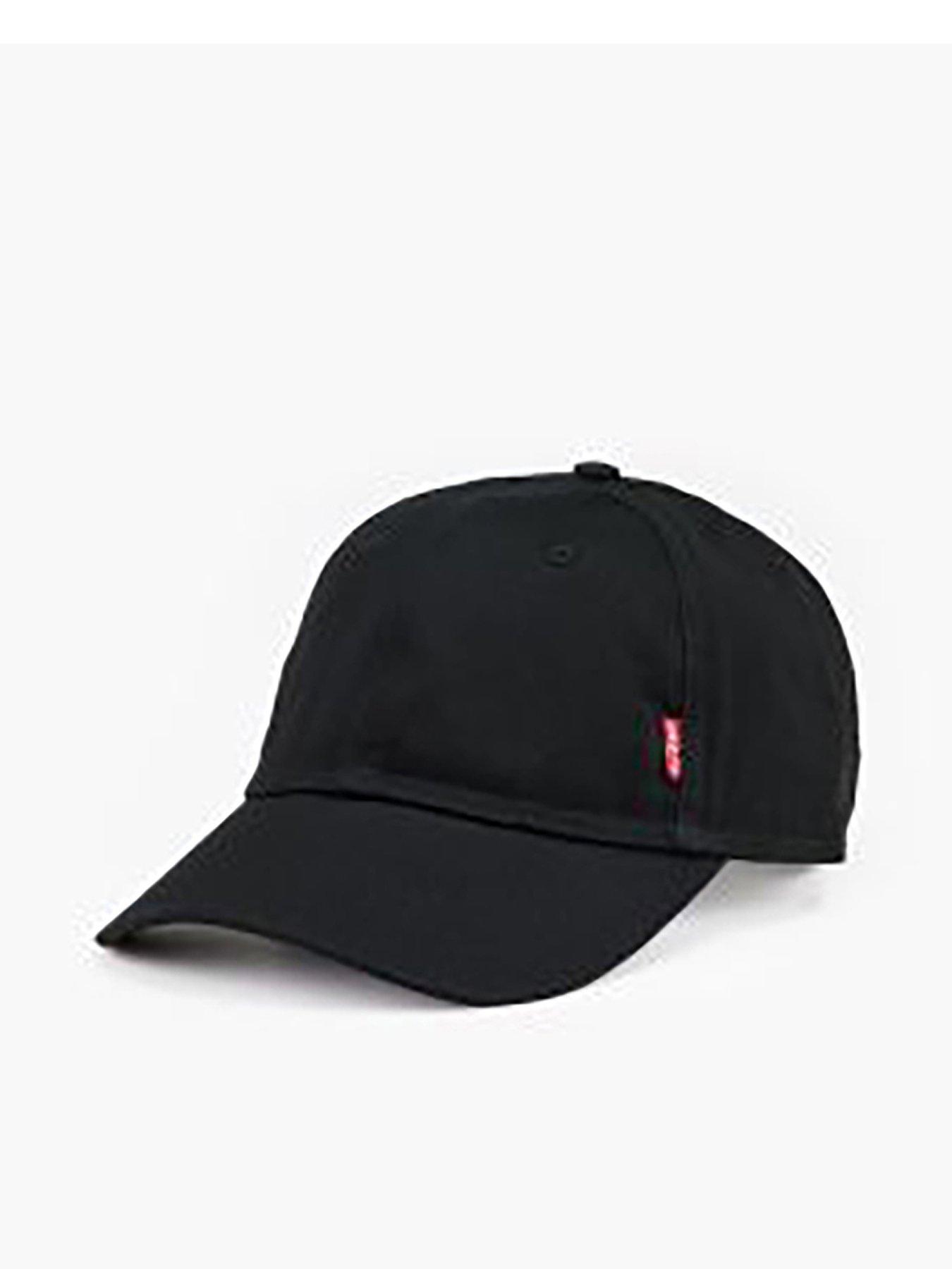 Levi's Classic Twill Red Tab Baseball Cap- Black