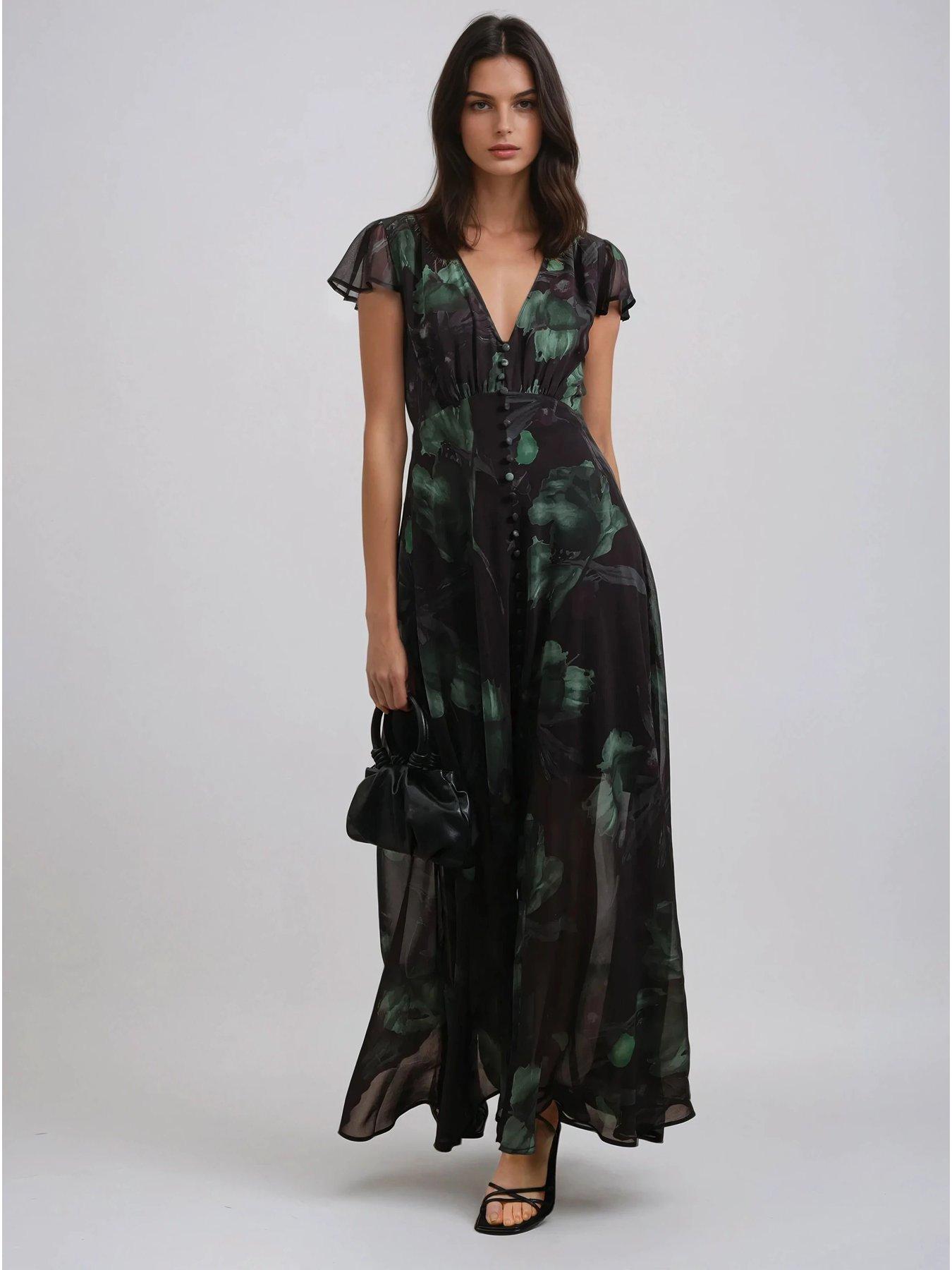 undefined Indium Maxi Dress - Green
