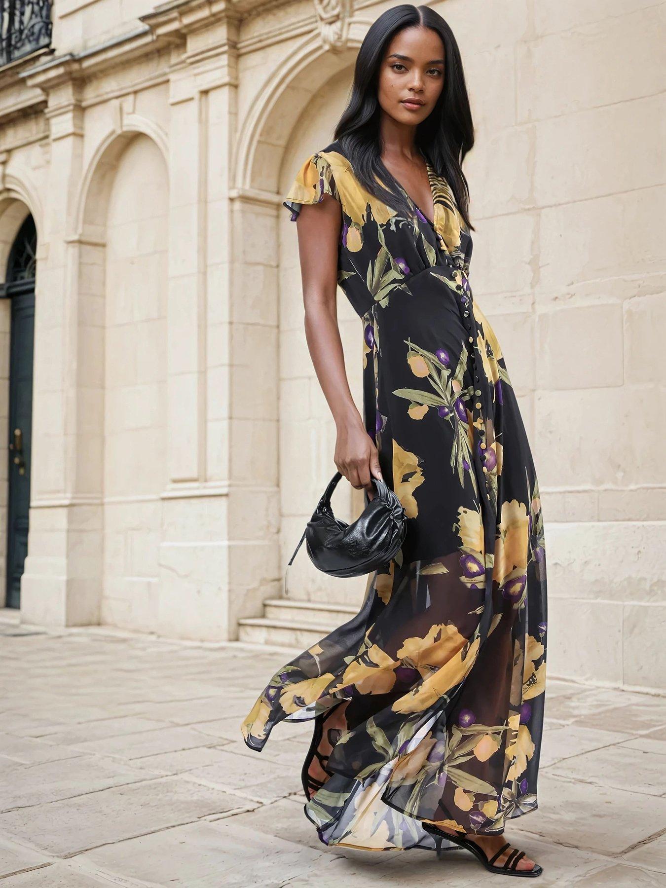 undefined Indium Maxi Dress - Yellow