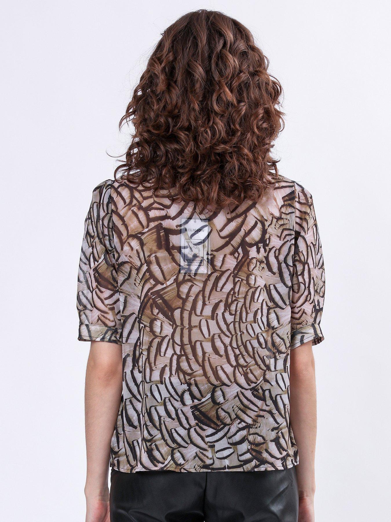  image of religion-indium-shirt-blouse-with-puff-shoulder