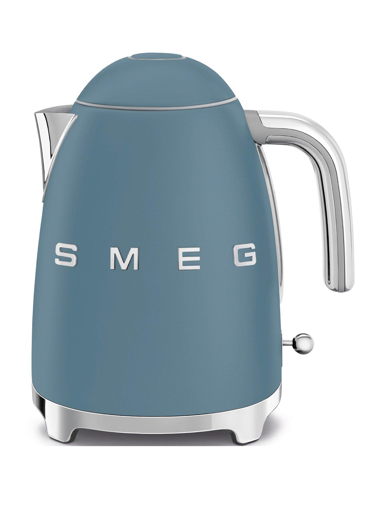 Smeg KLF03 Retro Style Jug Kettle, 300W, 1.7L - Storm Blue