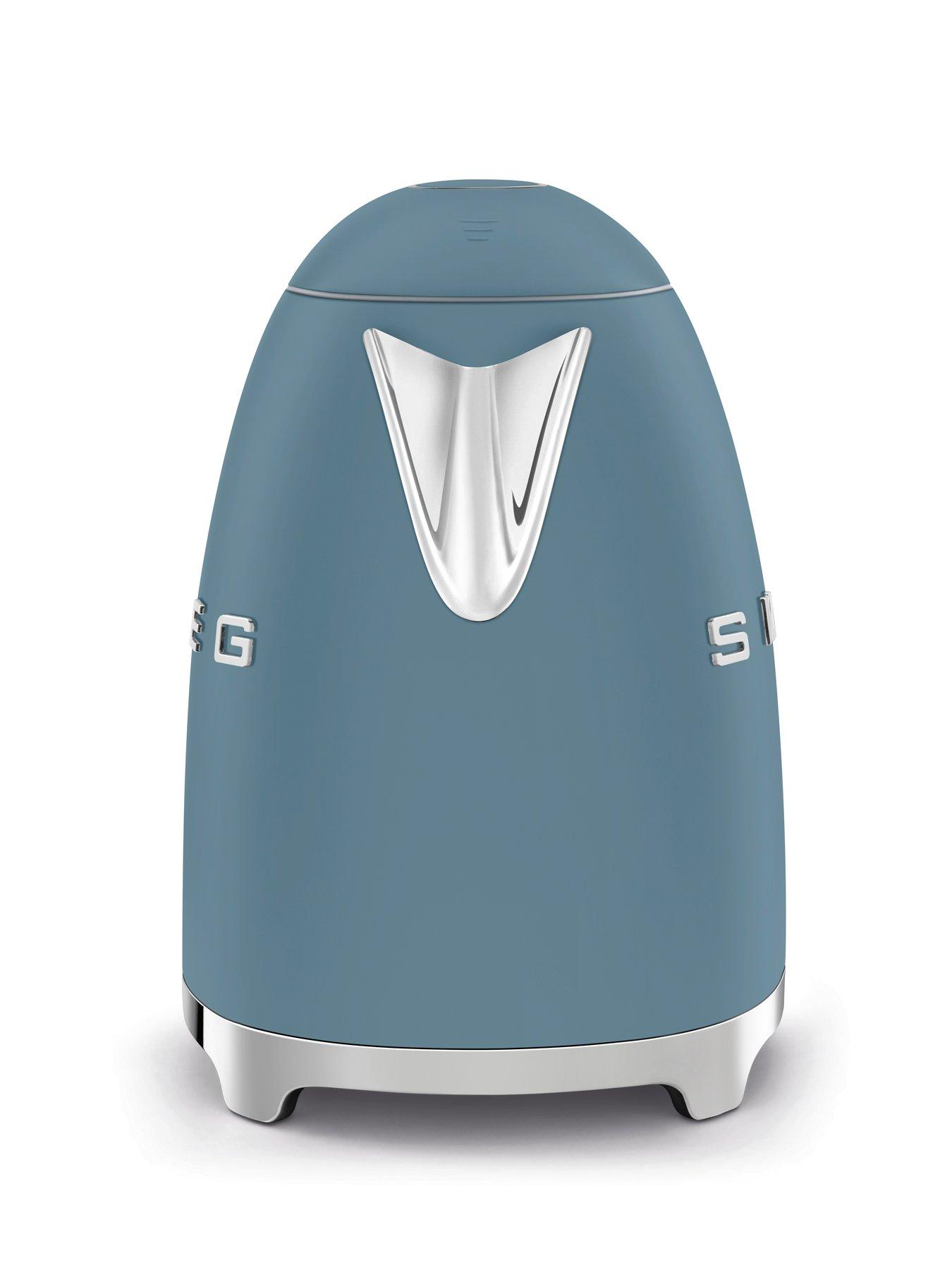 Image 4 of 5 of Smeg KLF03 Retro Style Jug Kettle, 300W, 1.7L - Storm Blue