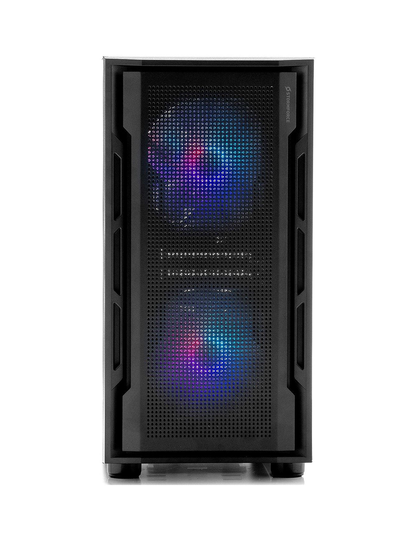 stormforce-uniface-gaming-desktop-amd-ryzen-5-16gb-ram-1tb-ssd-black