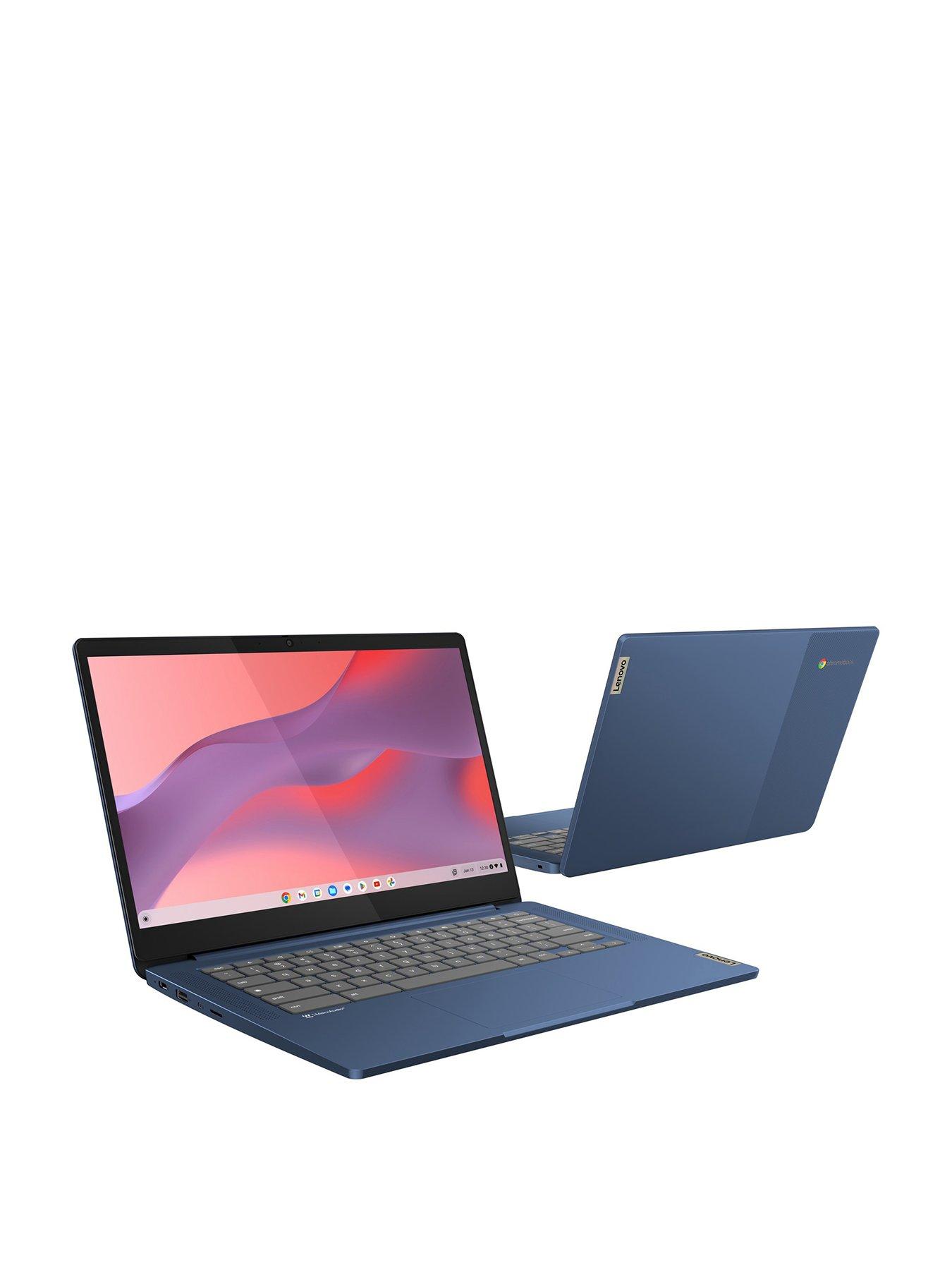 Image 3 of 7 of Lenovo IdeaPad&nbsp;Slim 3 Chromebook 14M868 - 14in&nbsp;FHD, Mediatek Kompanio 520, 8GB RAM, 128GB SSD - Blue