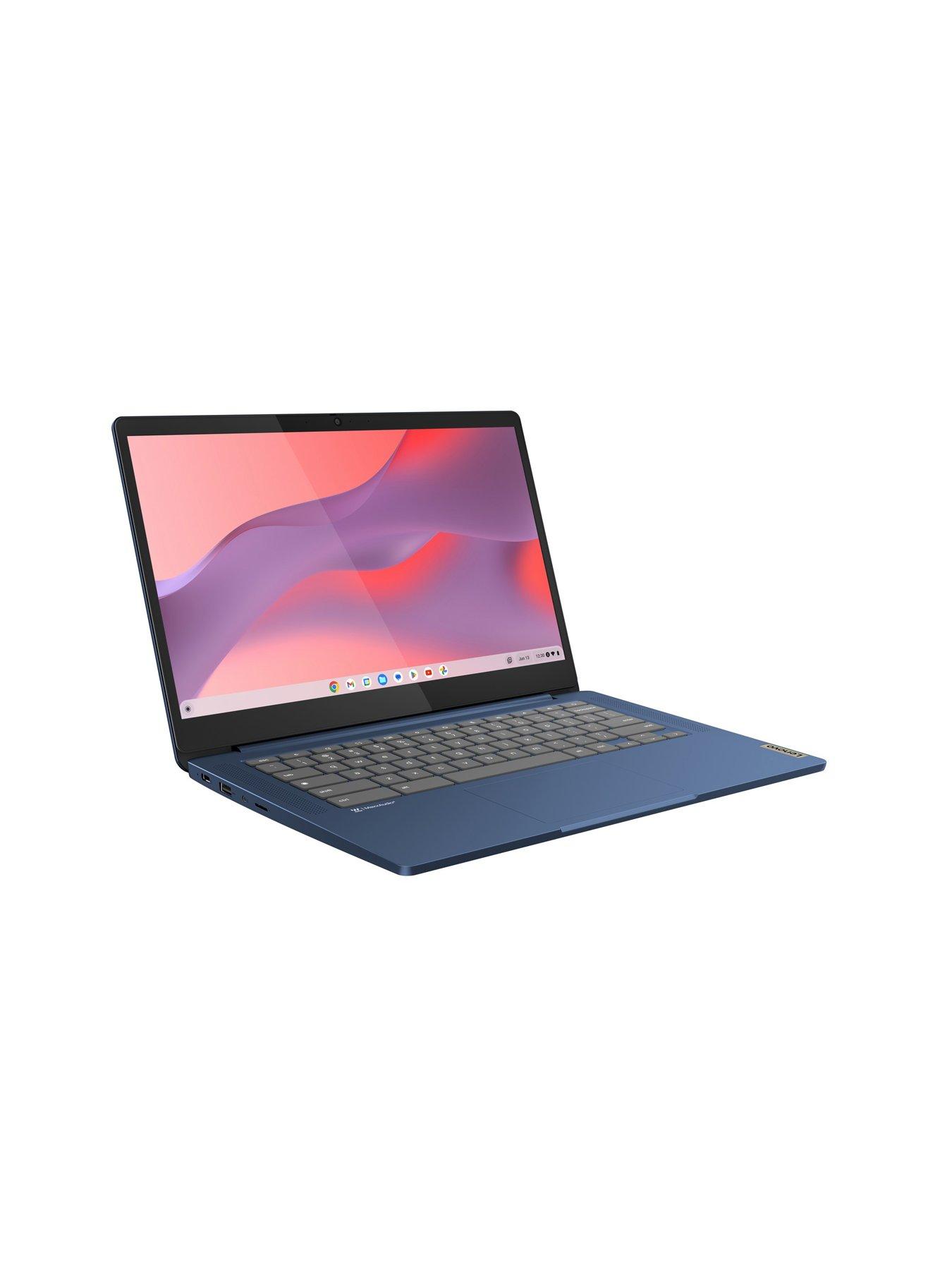 Image 4 of 7 of Lenovo IdeaPad&nbsp;Slim 3 Chromebook 14M868 - 14in&nbsp;FHD, Mediatek Kompanio 520, 8GB RAM, 128GB SSD - Blue