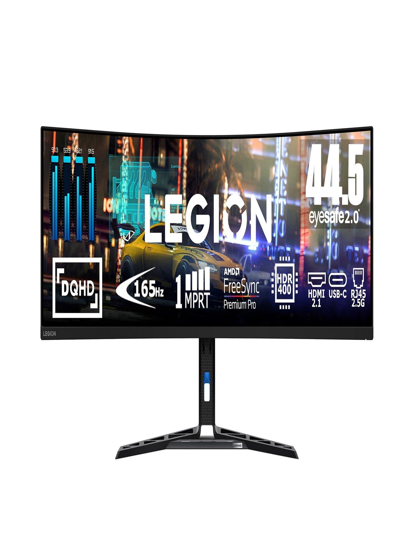  image of lenovo-legion-r45w-30-445in-dqhd5120x1440-170hz-freesync-va-hdr400-vesa-support-adjustable-stand-speakers-pc-amp-console-curved-gaming-monitor