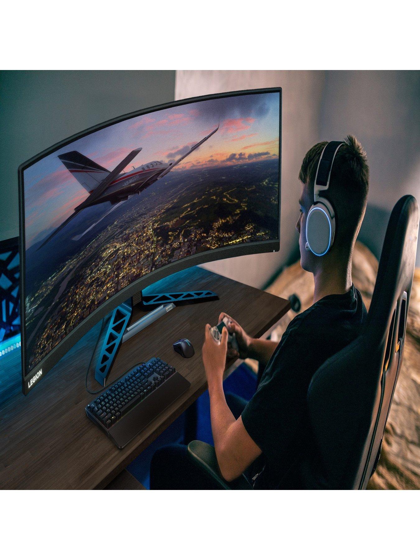  image of lenovo-legion-r45w-30-445in-dqhd5120x1440-170hz-freesync-va-hdr400-vesa-support-adjustable-stand-speakers-pc-amp-console-curved-gaming-monitor