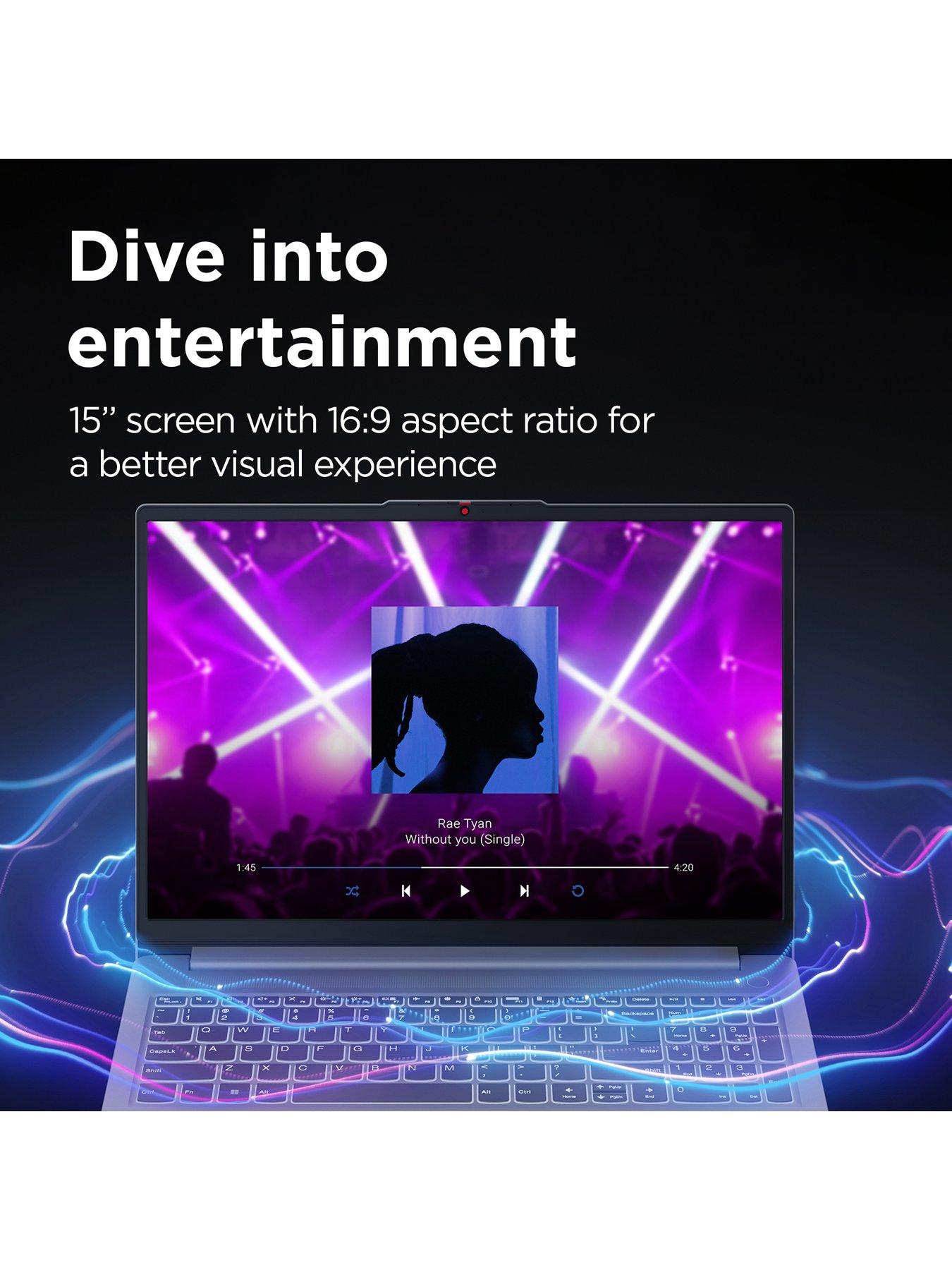 Image 5 of 8 of Lenovo IdeaPad Slim 3 15IAN8 - 15.6in FHD IPS - Intel Core i3 - 8GB RAM - 128GB SSD - Grey