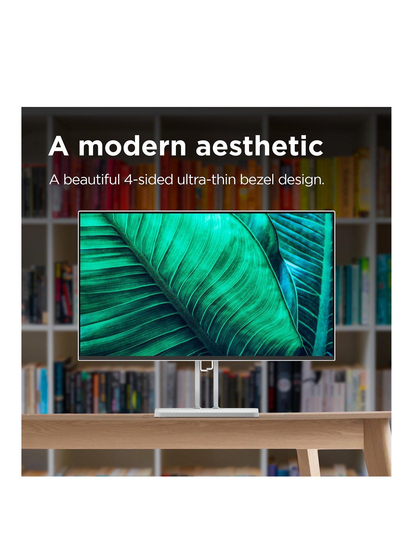 Image 3 of 7 of Lenovo L24i-4A 23.8in, FHD Monitor(1920 x 1080), 100Hz, IPS, VESA Support, Adjustable Stand, Eyesafe 2.0, Monitor