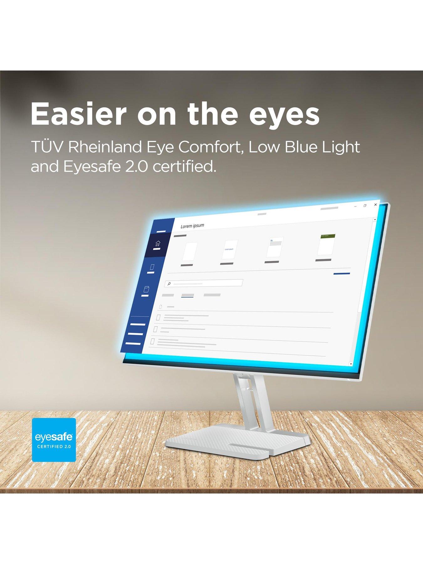 Image 4 of 7 of Lenovo L24i-4A 23.8in, FHD Monitor(1920 x 1080), 100Hz, IPS, VESA Support, Adjustable Stand, Eyesafe 2.0, Monitor