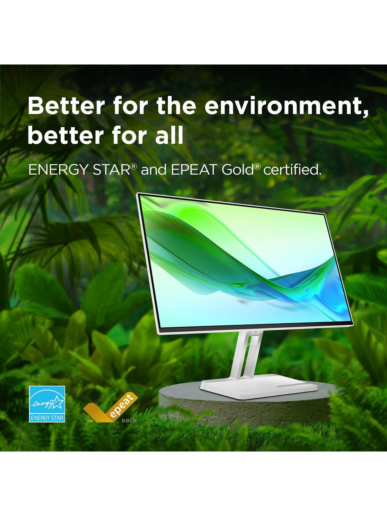  image of lenovo-l24i-4a-238in-fhd-monitor1920-x-1080-100hz-ips-vesa-support-adjustable-stand-eyesafe-20-monitor