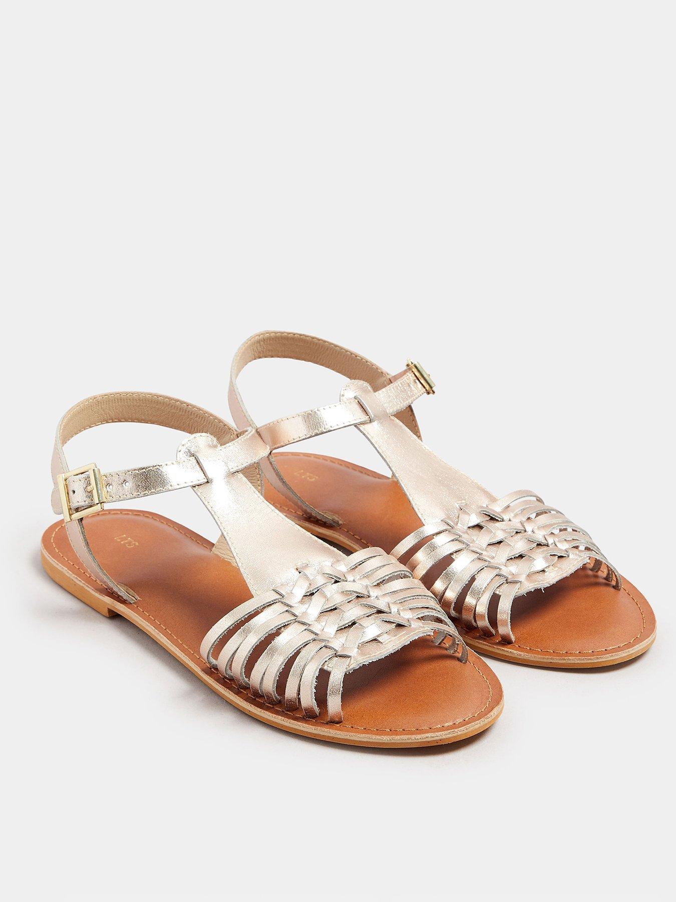  image of long-tall-sally-leather-fisherman-sandal