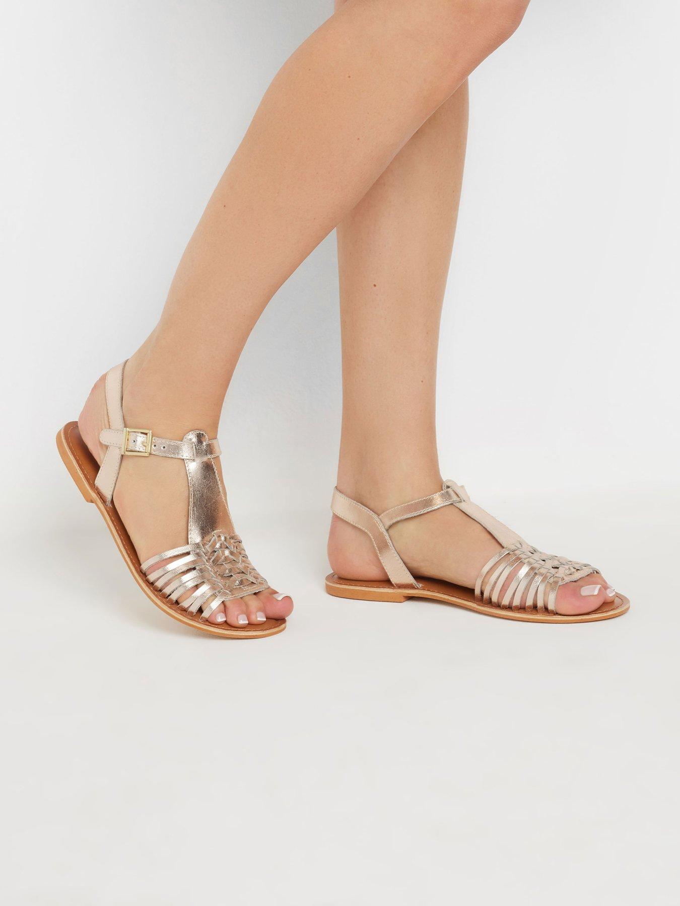  image of long-tall-sally-leather-fisherman-sandal
