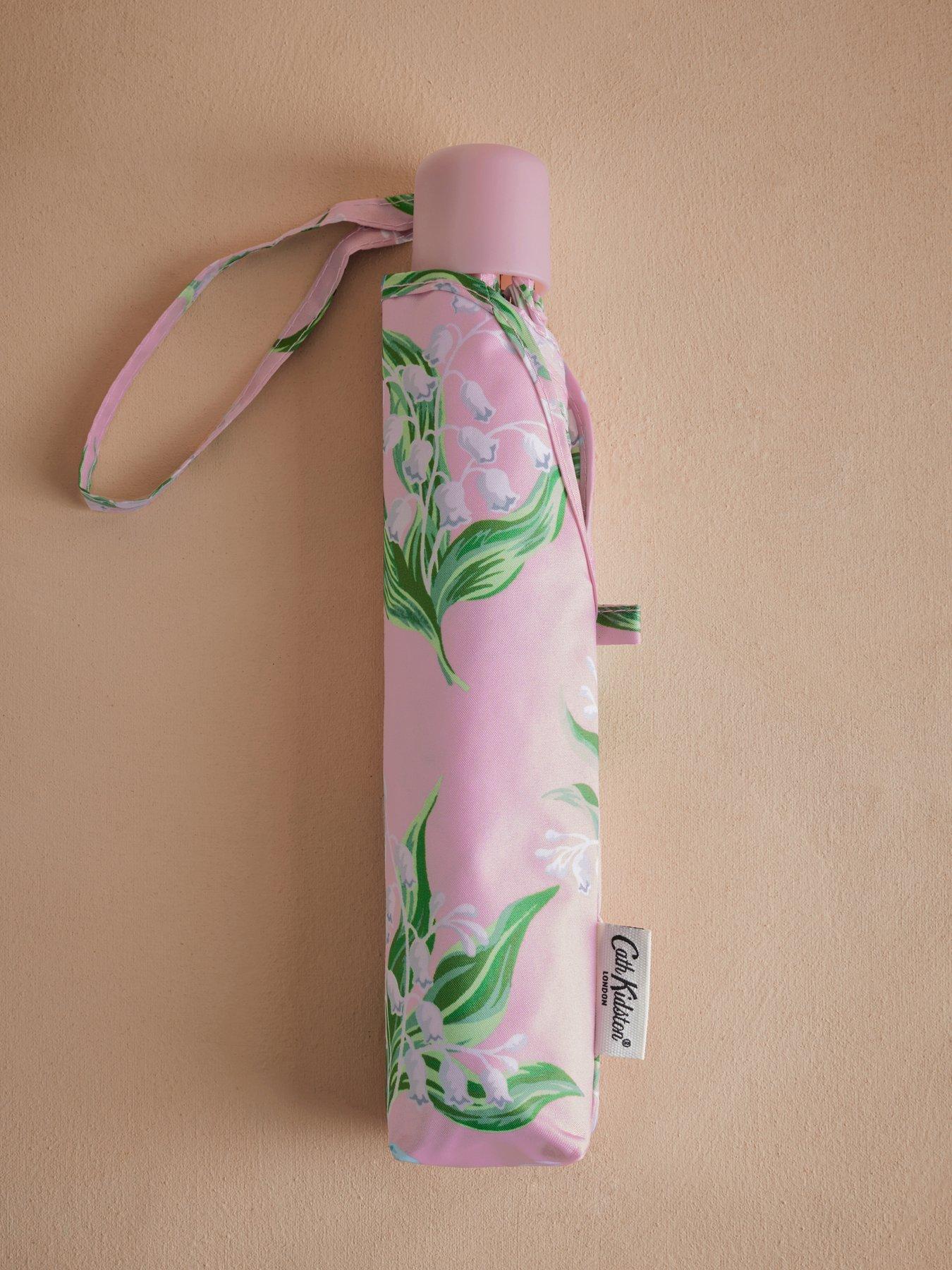  image of cath-kidston-pink-lily-of-the-valley-umberella